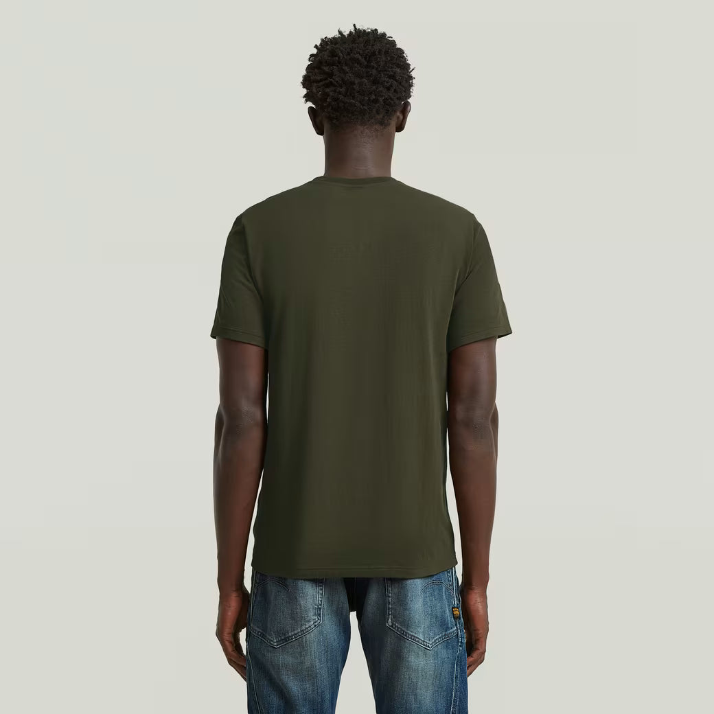 G-Star Raw - Slim Base R Tee - Asfalt