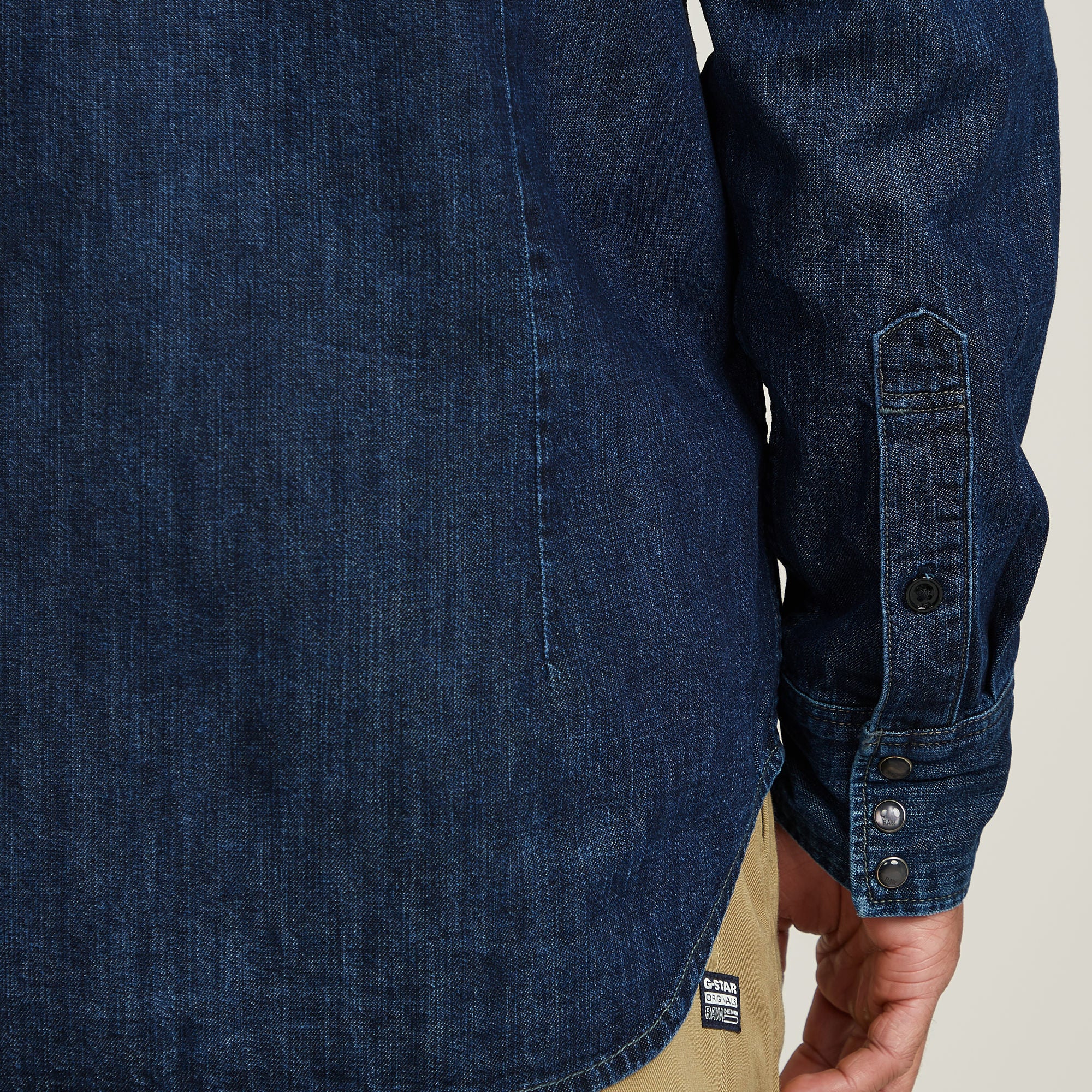 G-Star Raw - Dakota Slim LS Shirt - Worn In Deep Sea