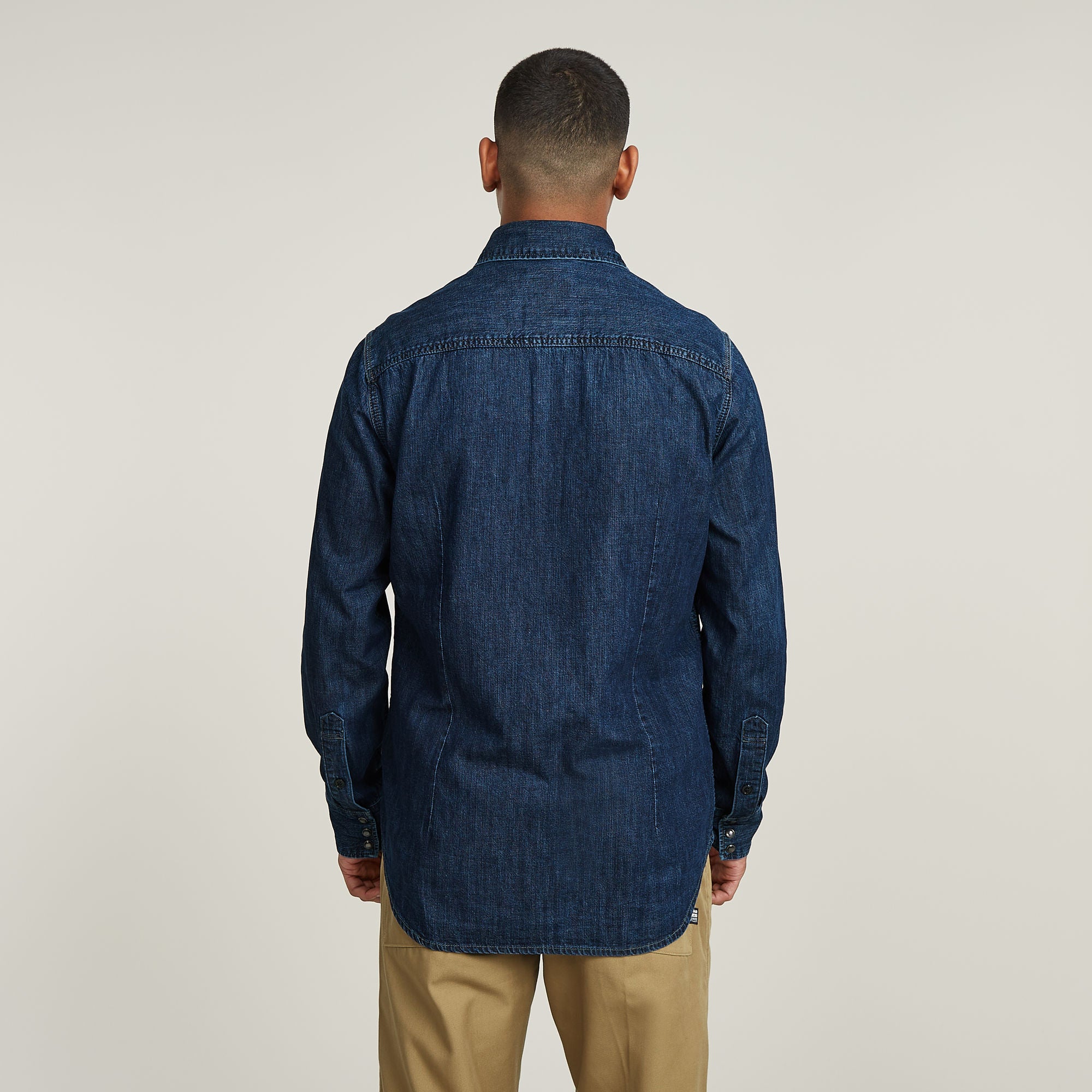 G-Star Raw - Dakota Slim LS Shirt - Worn In Deep Sea