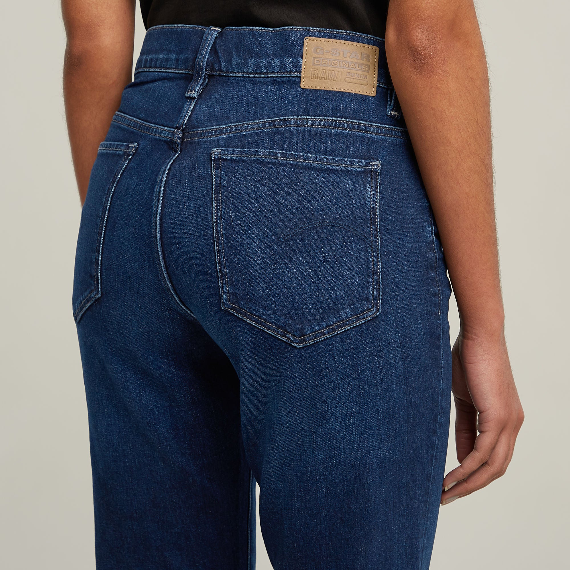 G-Star Raw - Strace Straight Jean - Worn In Aster Blue