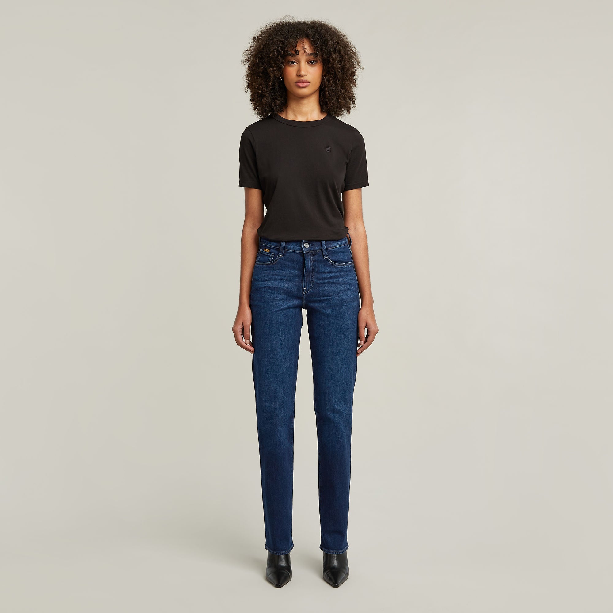 G-Star Raw - Strace Straight Jean - Worn In Aster Blue