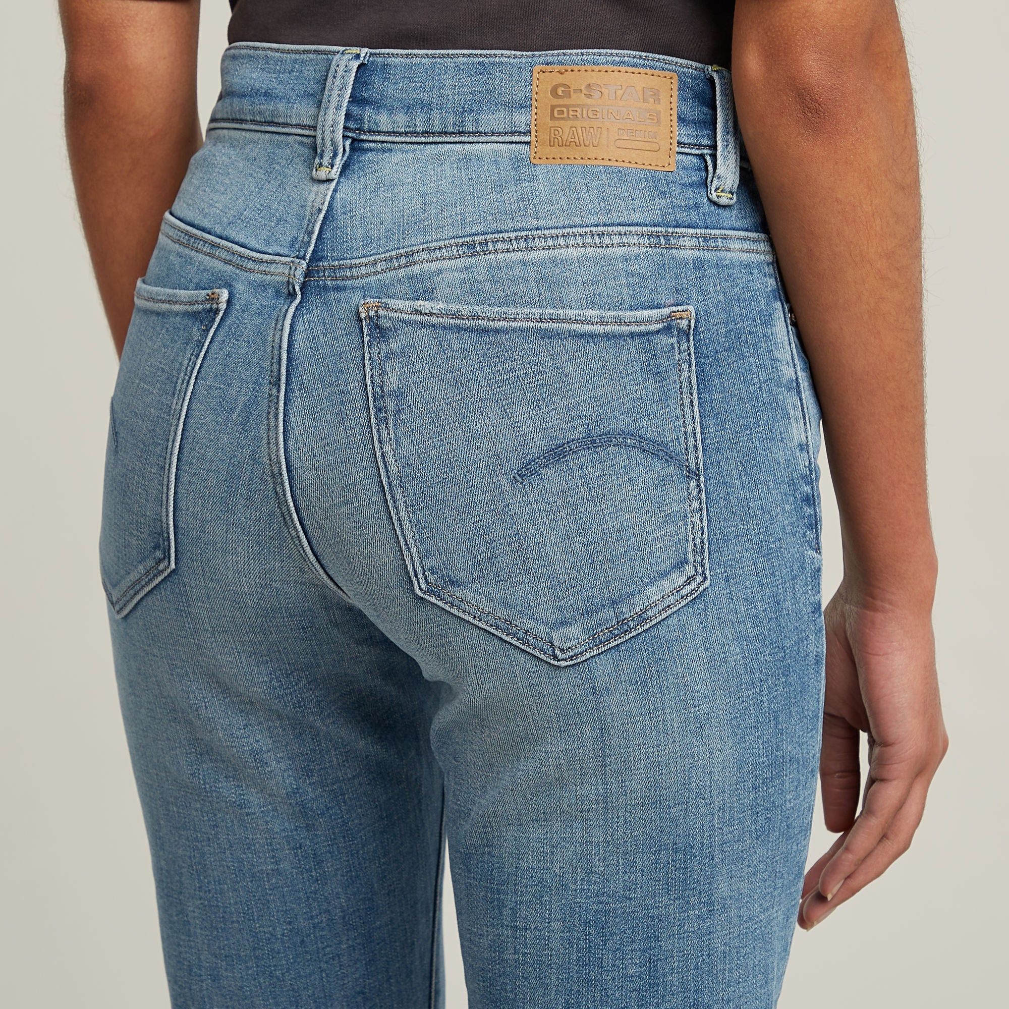 G-Star Raw - Strace Straight Jean - Sun Faded Niagara