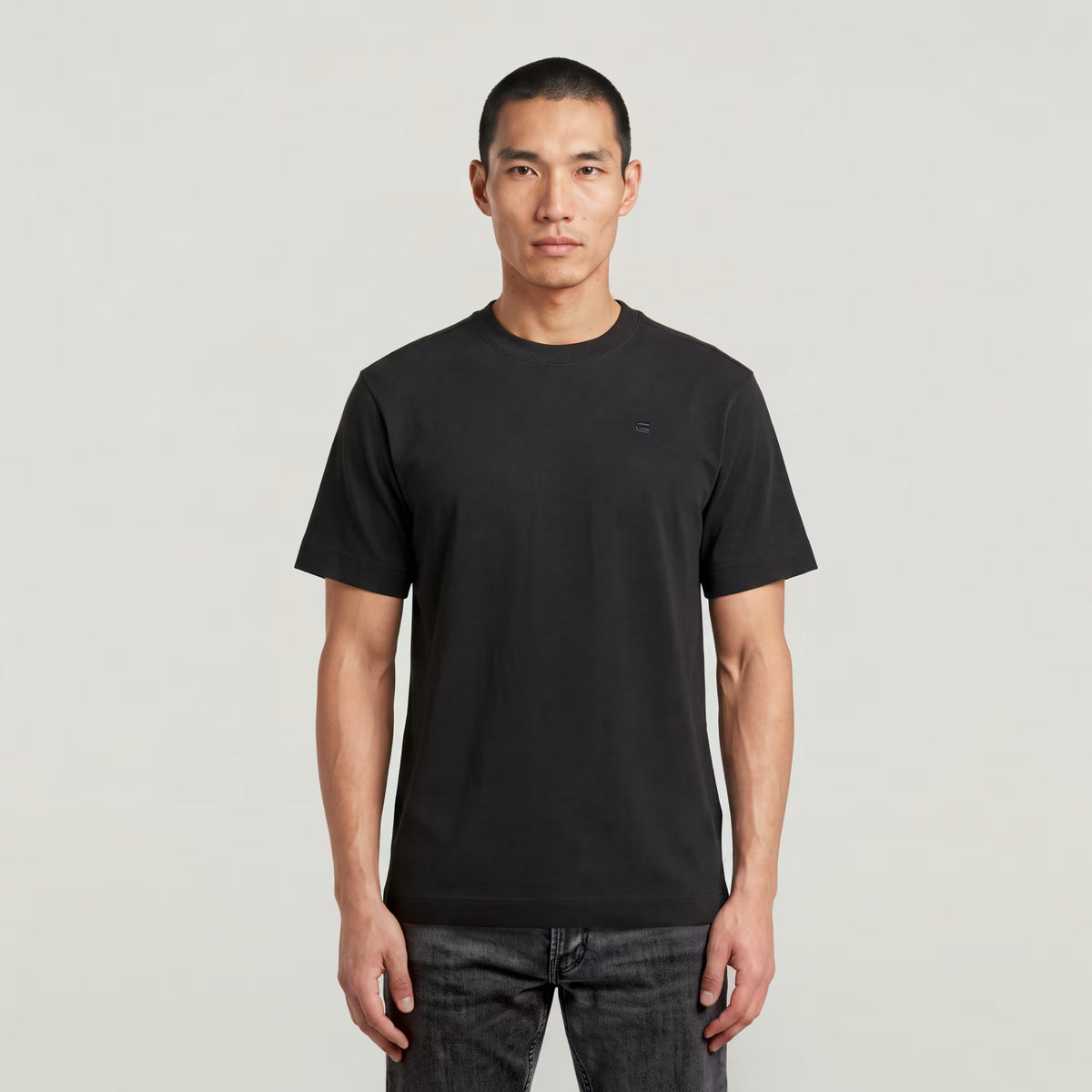 G-Star Raw - The Leonard Heavyweight Tee - Dark Black