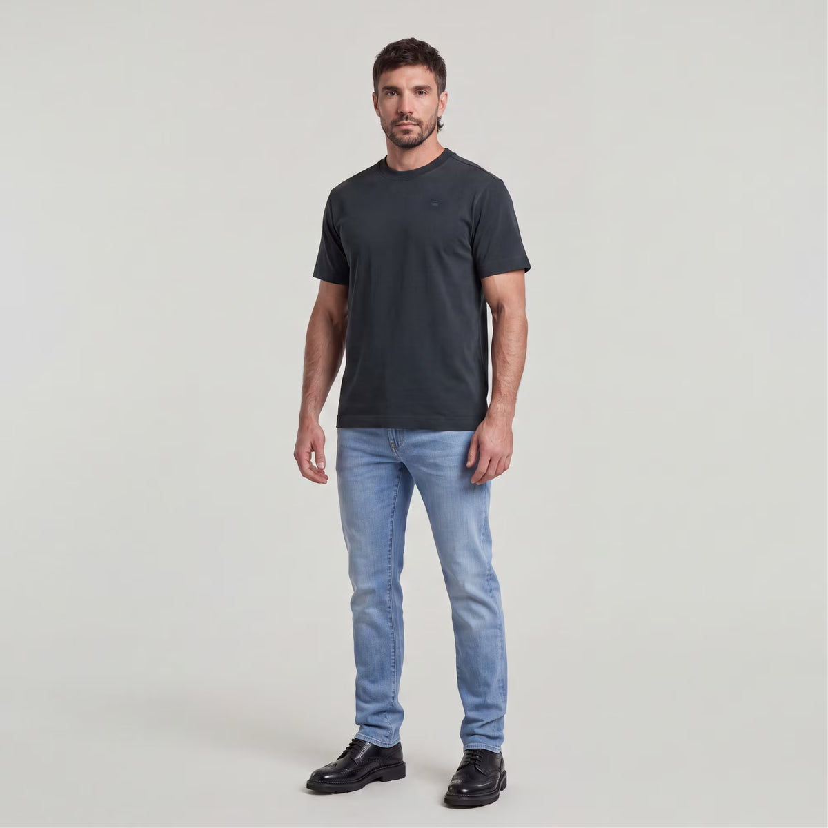 G-Star Raw - The Leonard Heavyweight Tee - Salute