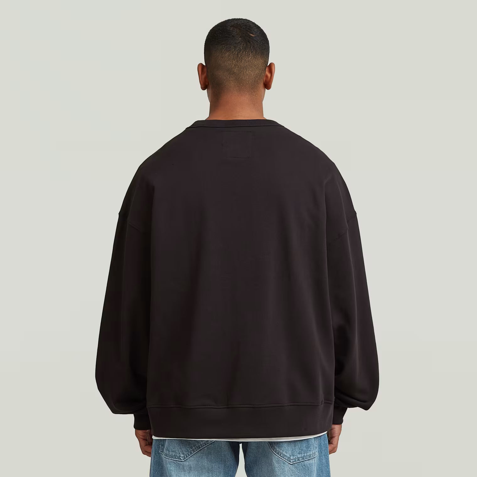 G-Star Raw - Triangle Graphic Sweatshirt - Dark Black