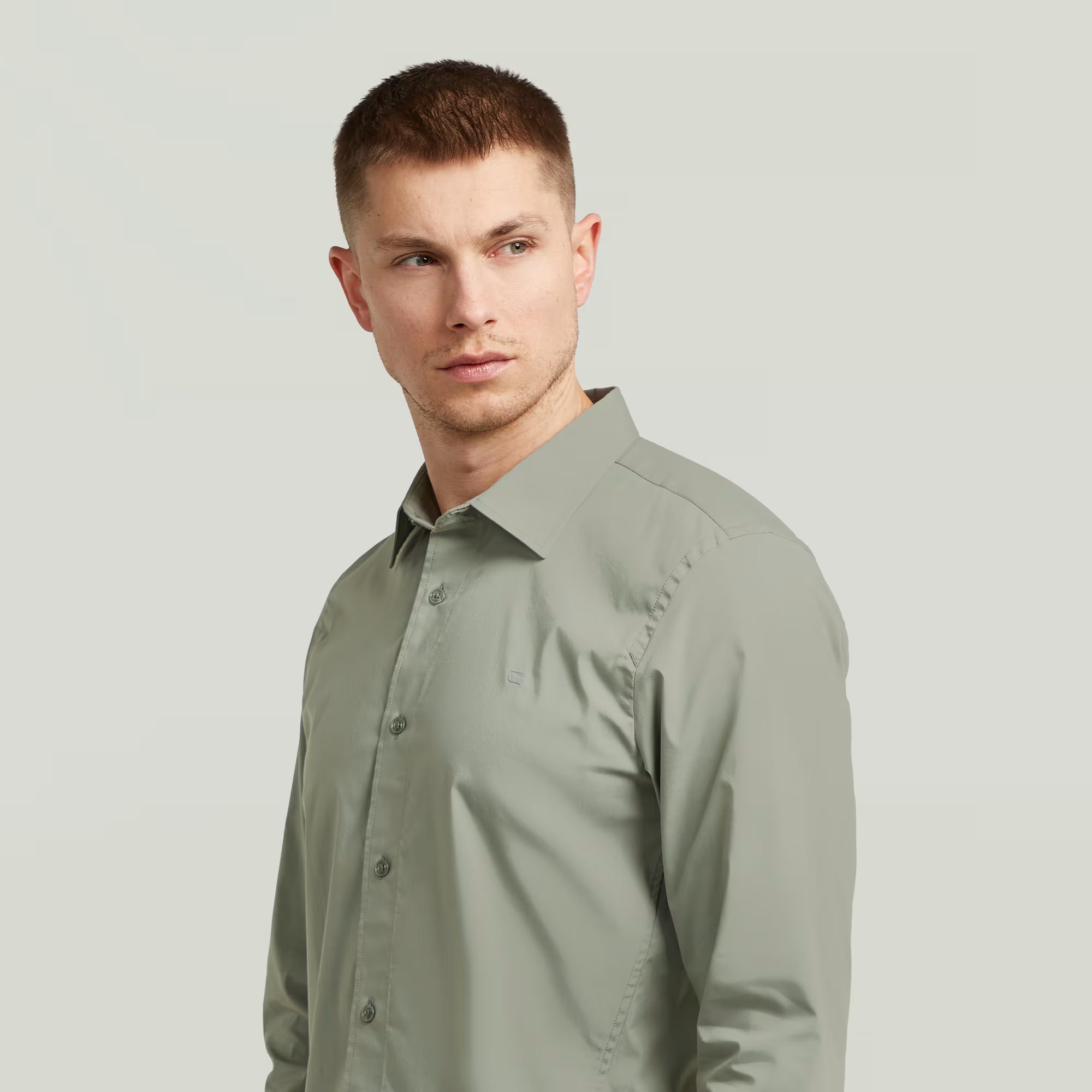 G-Star Raw - Uniform Slim LS Shirt - Light Orphus