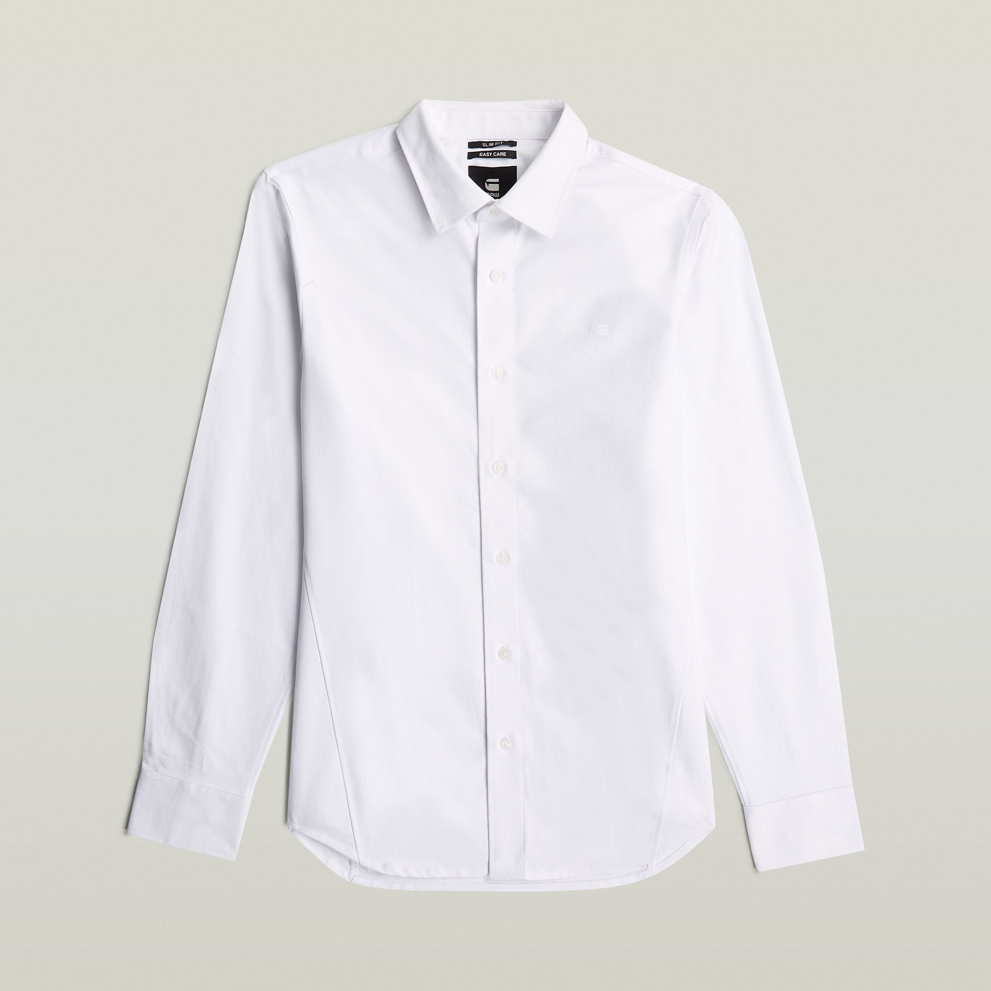 G-Star Raw - Uniform Slim LS Shirt - White/White Oxford