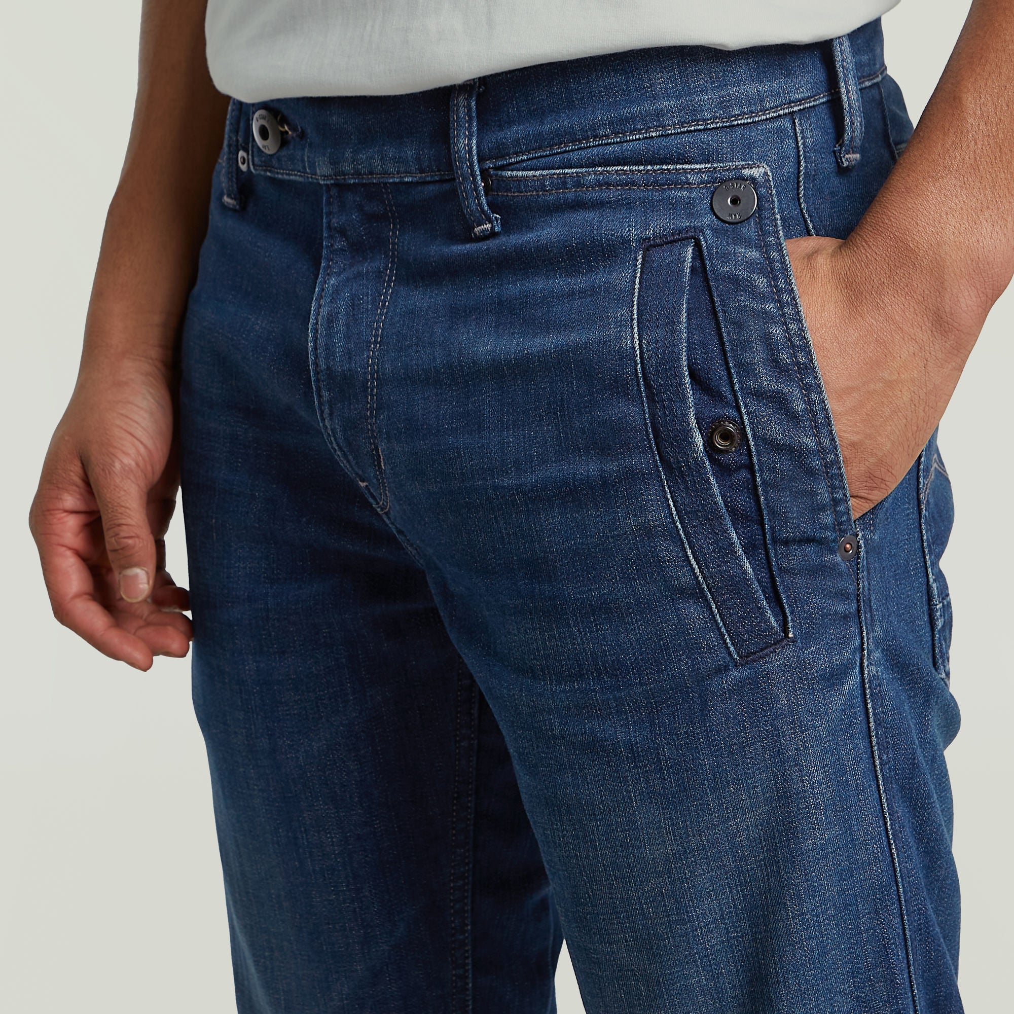 G-Star Raw - Vent 3D Slim Jean - Antique Faded Loomstate