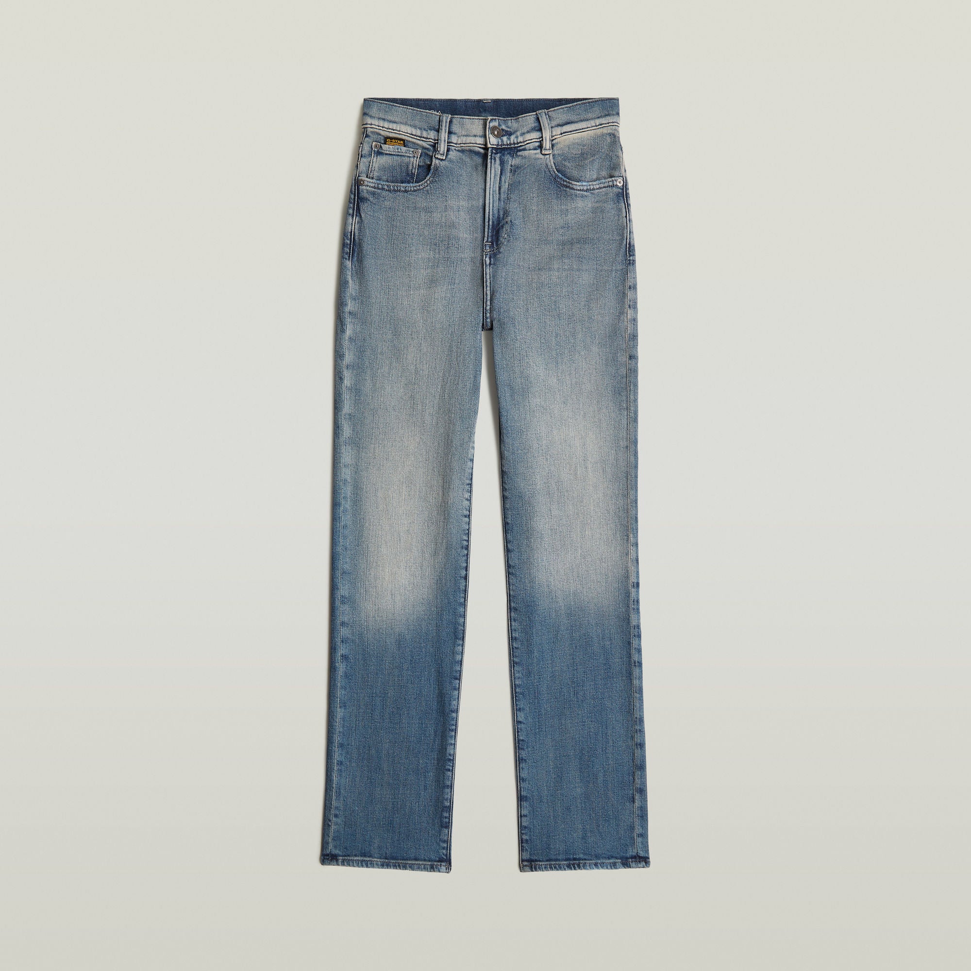 G-Star Raw - Viktoria High Straight Jean - Antique Faded Steel Blue