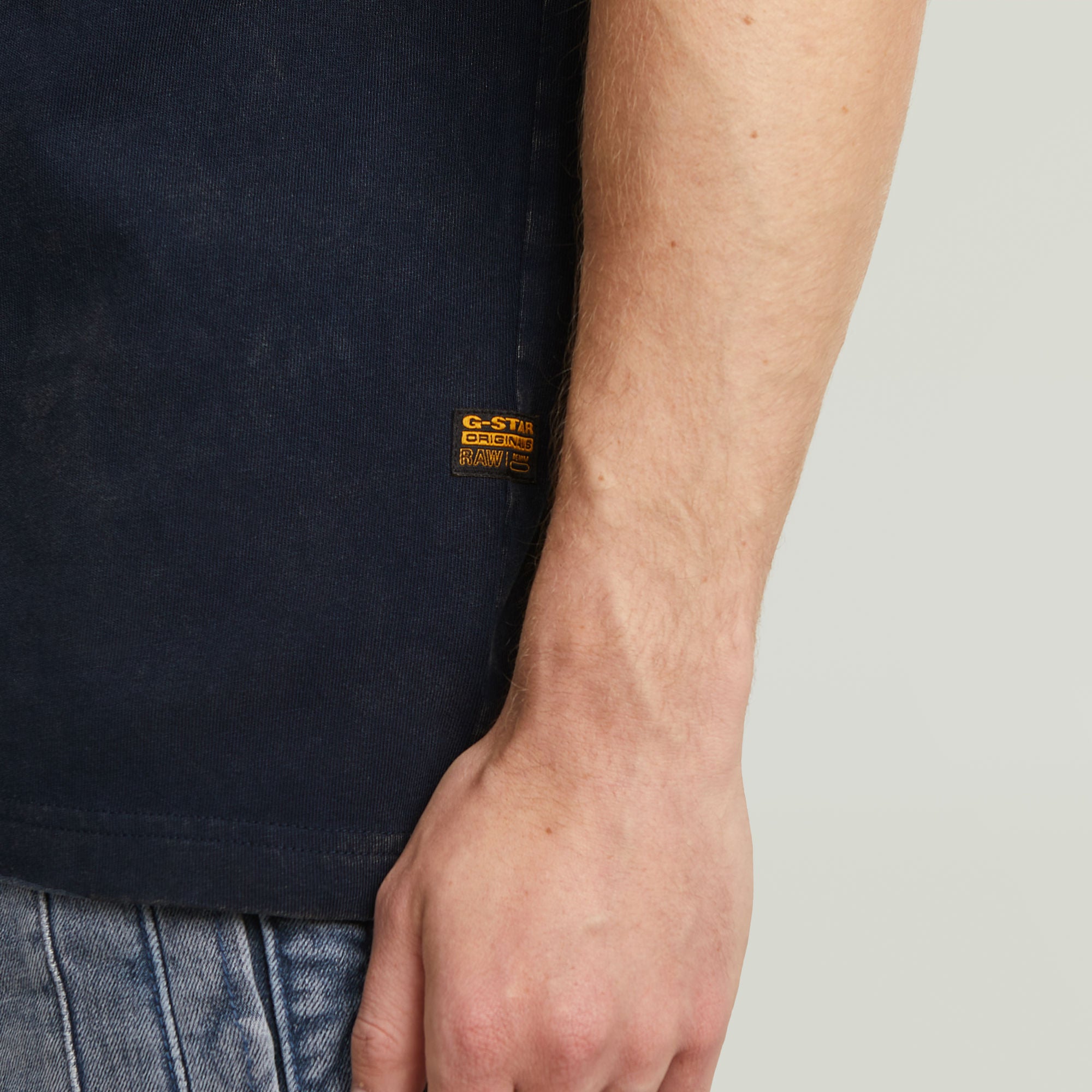 G-Star Raw - Washed Boxy Tee - Dark Patriot Blue Smokey GD