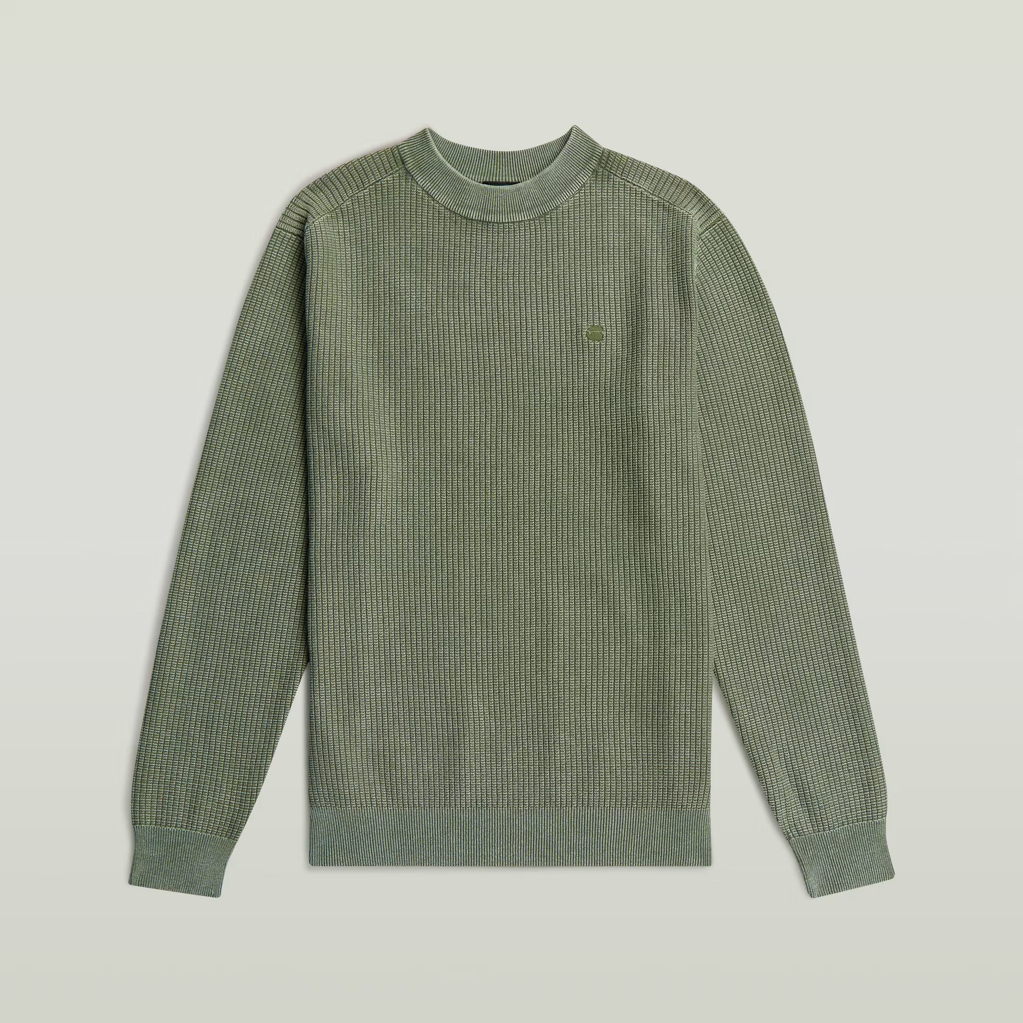 G-Star Raw - Washed Knit Pullover - Four Leaf Clover GD