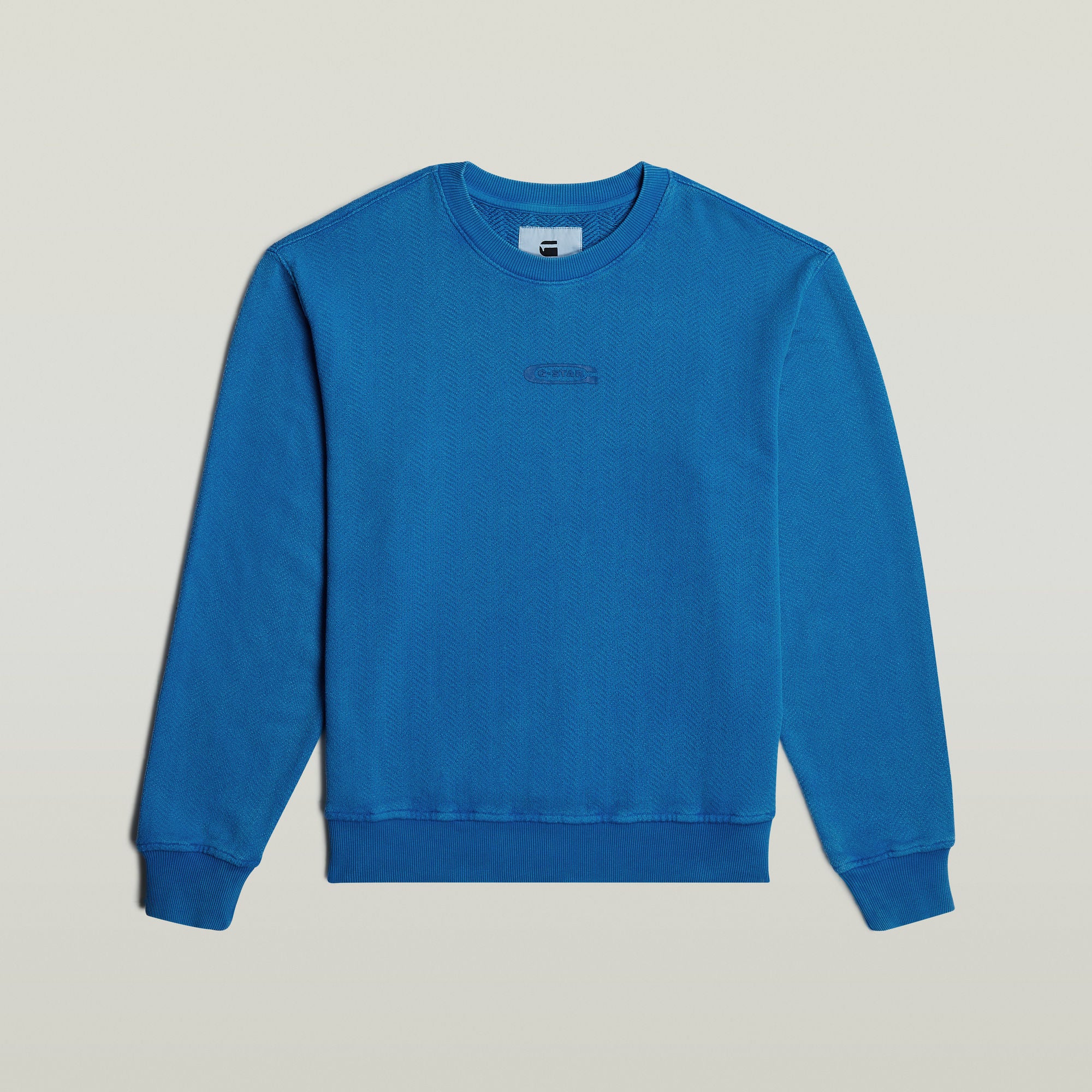G-Star Raw - Washed Relaxed Sweater - Pop Blue Marte