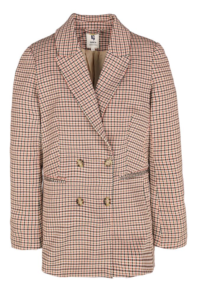 Garcia - Checked Blazer - Black/Multi