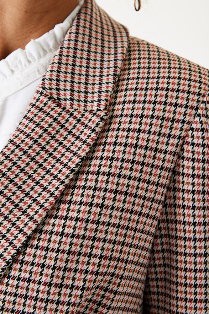 Garcia - Checked Blazer - Black/Multi