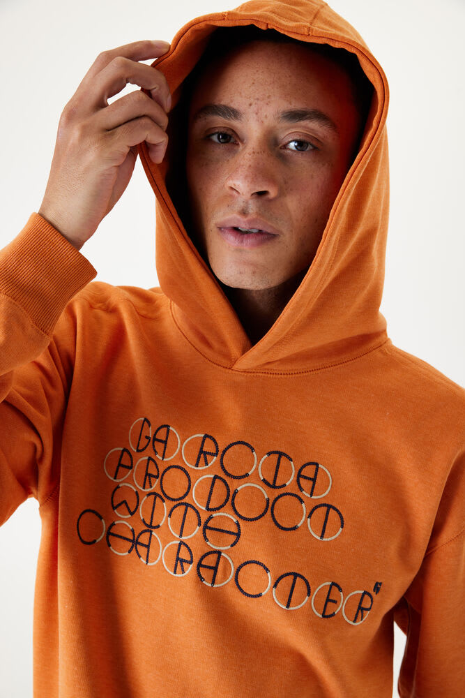 Garcia - Character Hoodie - Sunset Orange