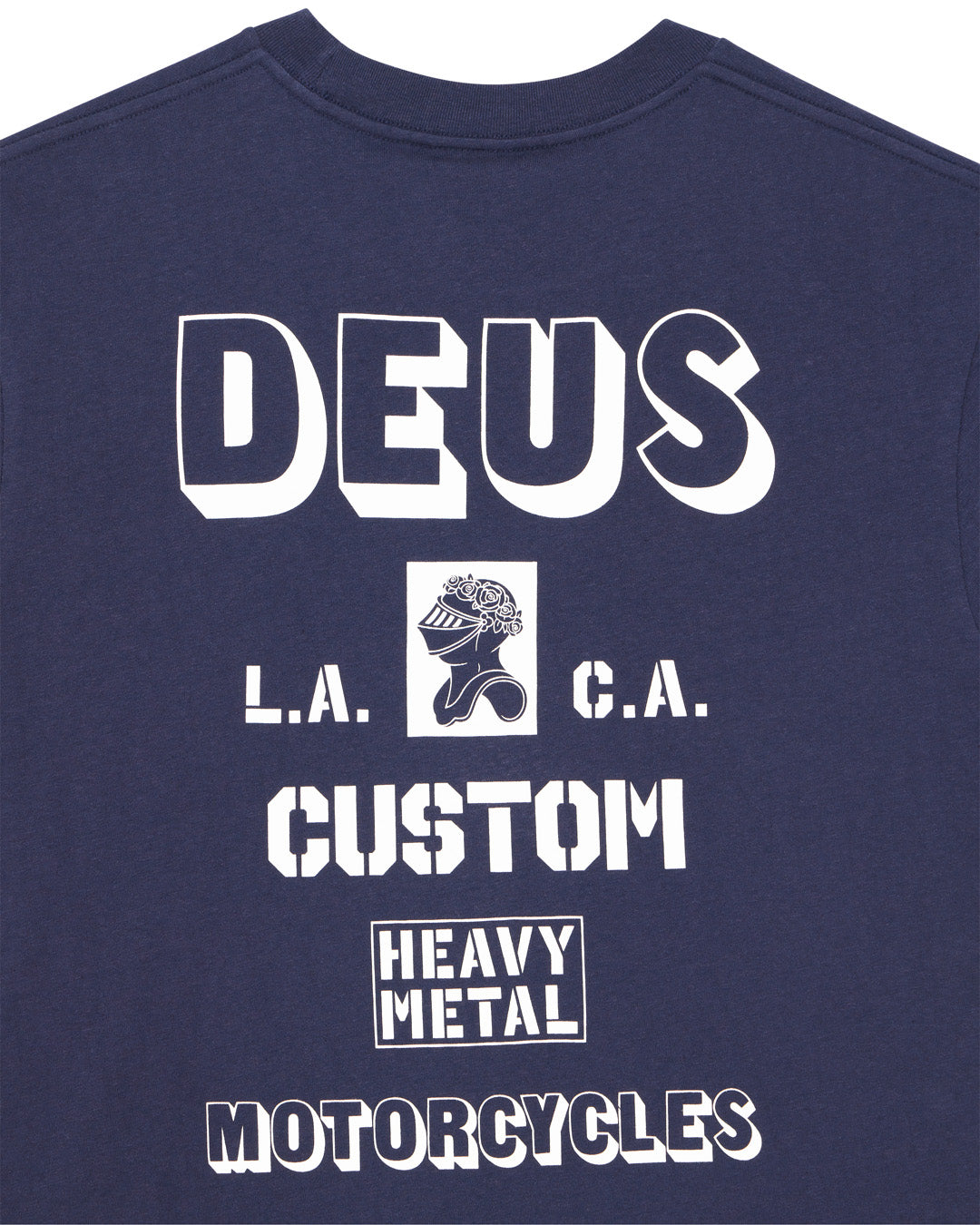 Deus - Heavy Metal Tee - Navy