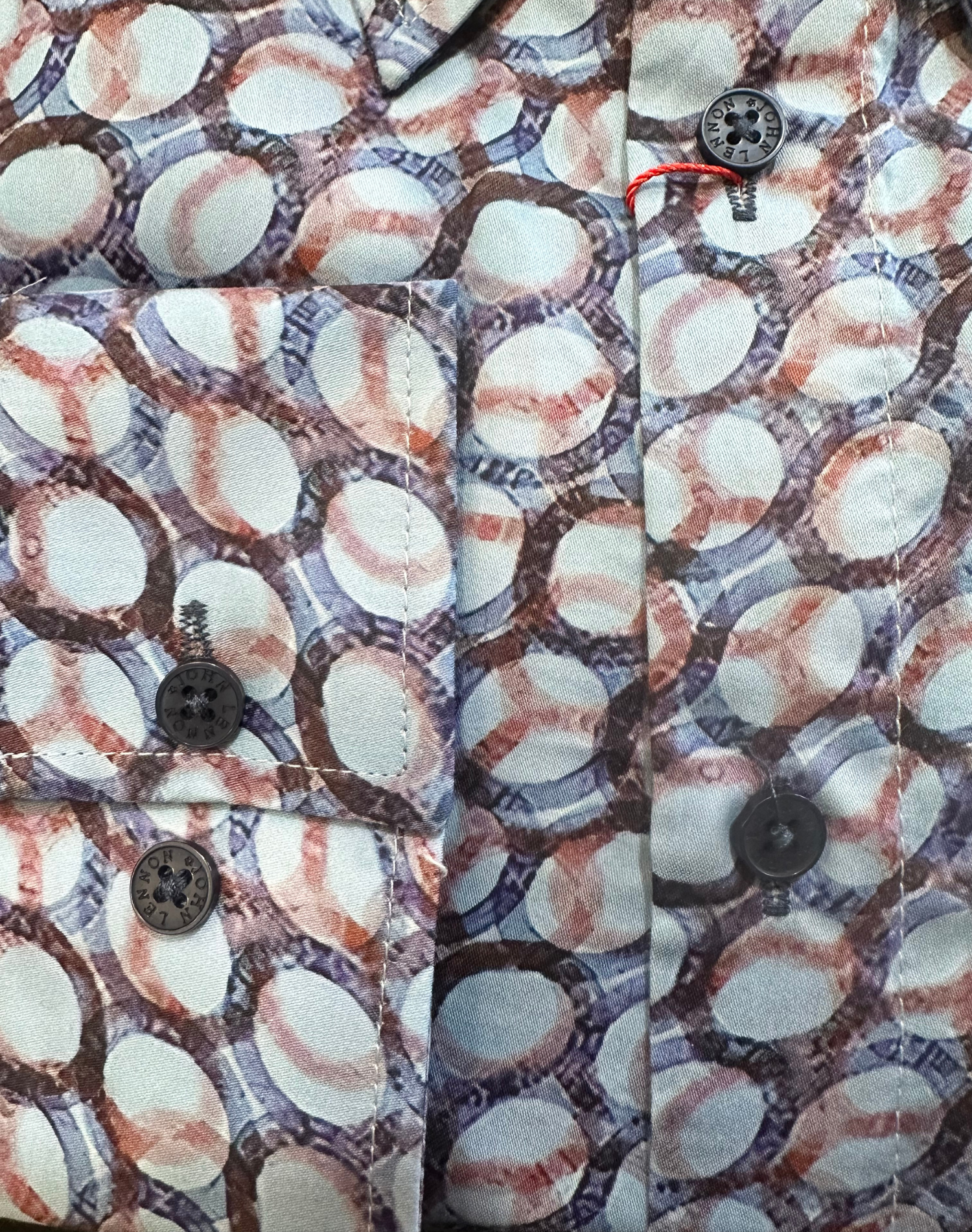English Laundry - John Lennon LS Shirt - Hoops Sky Blue Multi