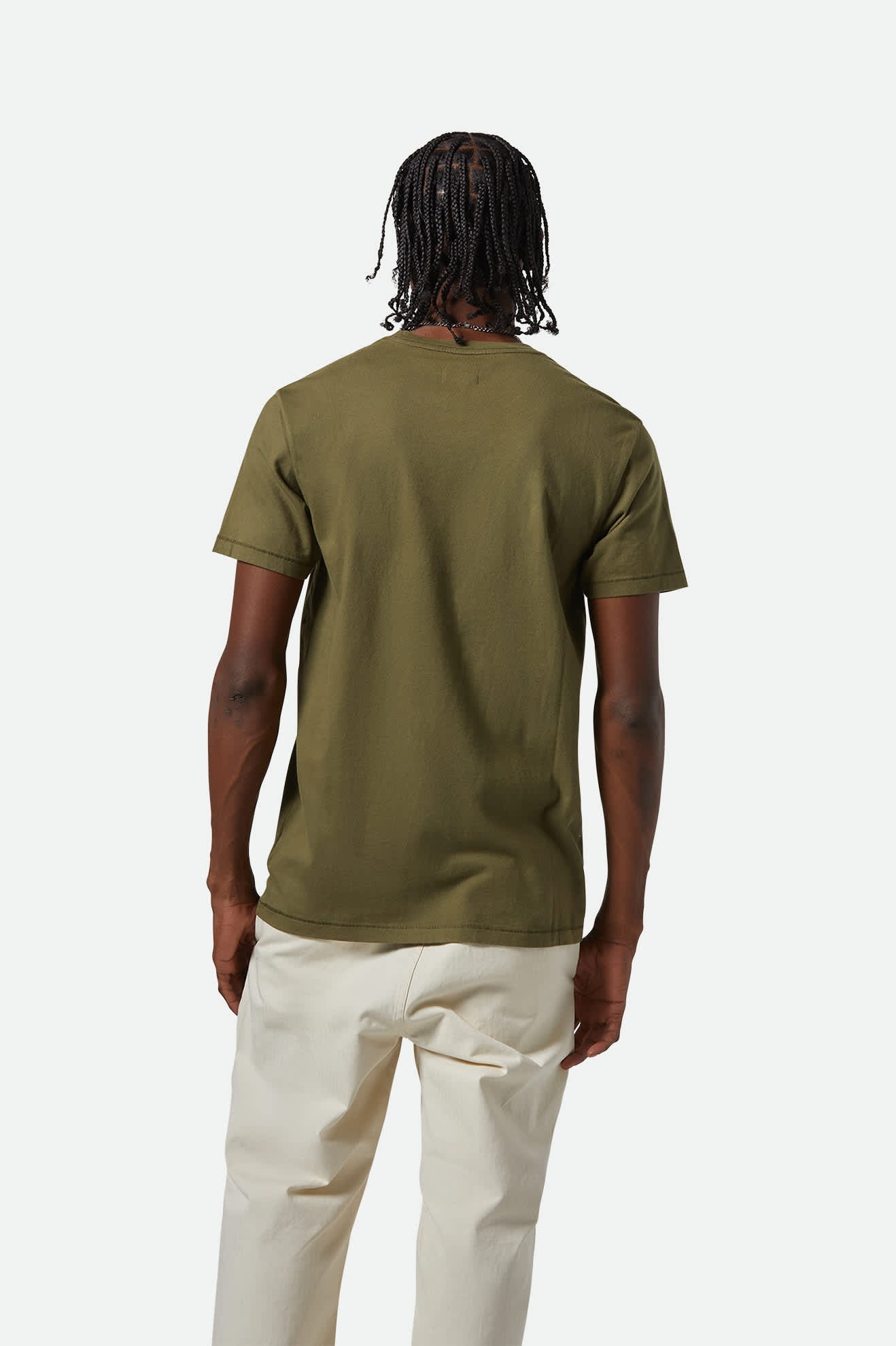 Brixton - Vintage Reserve SS Tee - Ivy Green Sol Wash