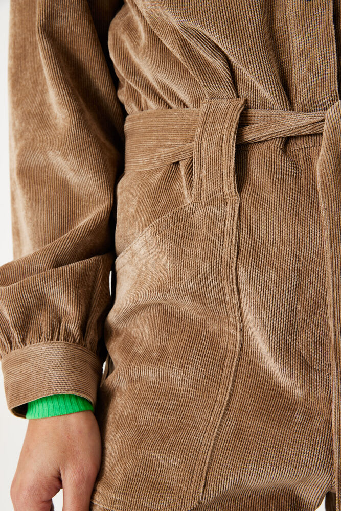 Garcia - Corduroy LS Jumpsuit - Golden Brown