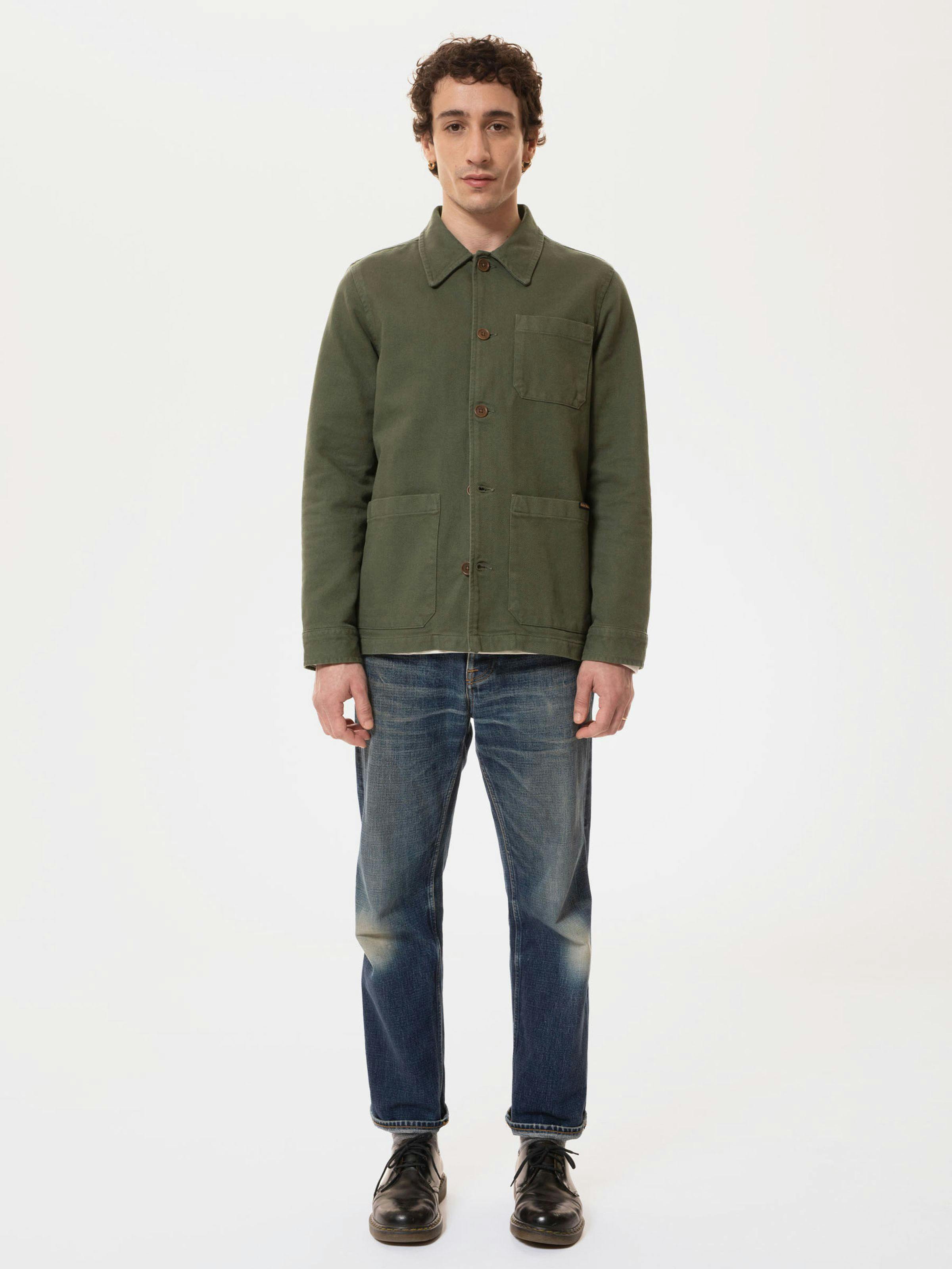 Nudie - Barney Worker Jacket - Olive