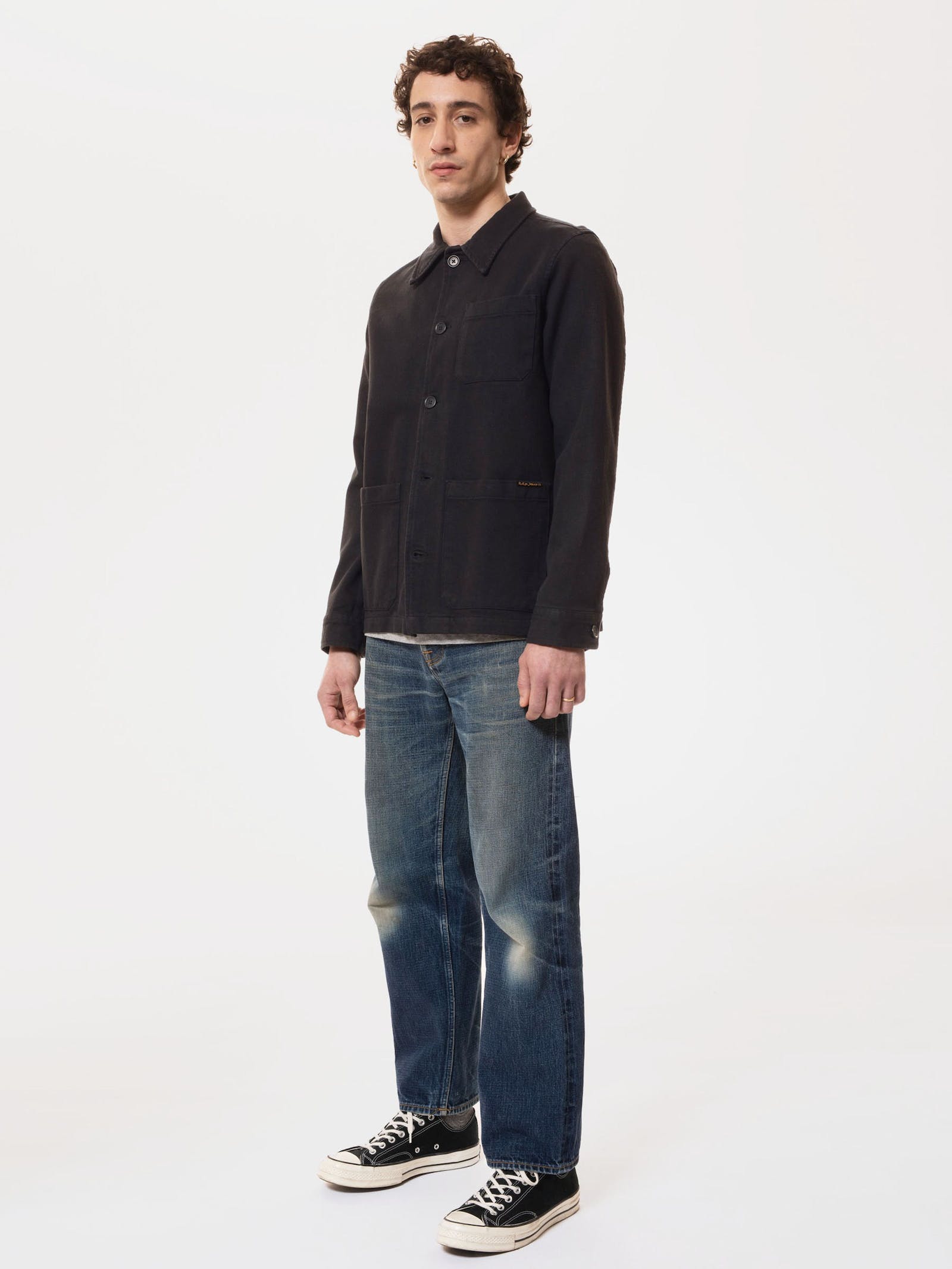 Nudie - Barney Worker Jacket - Black