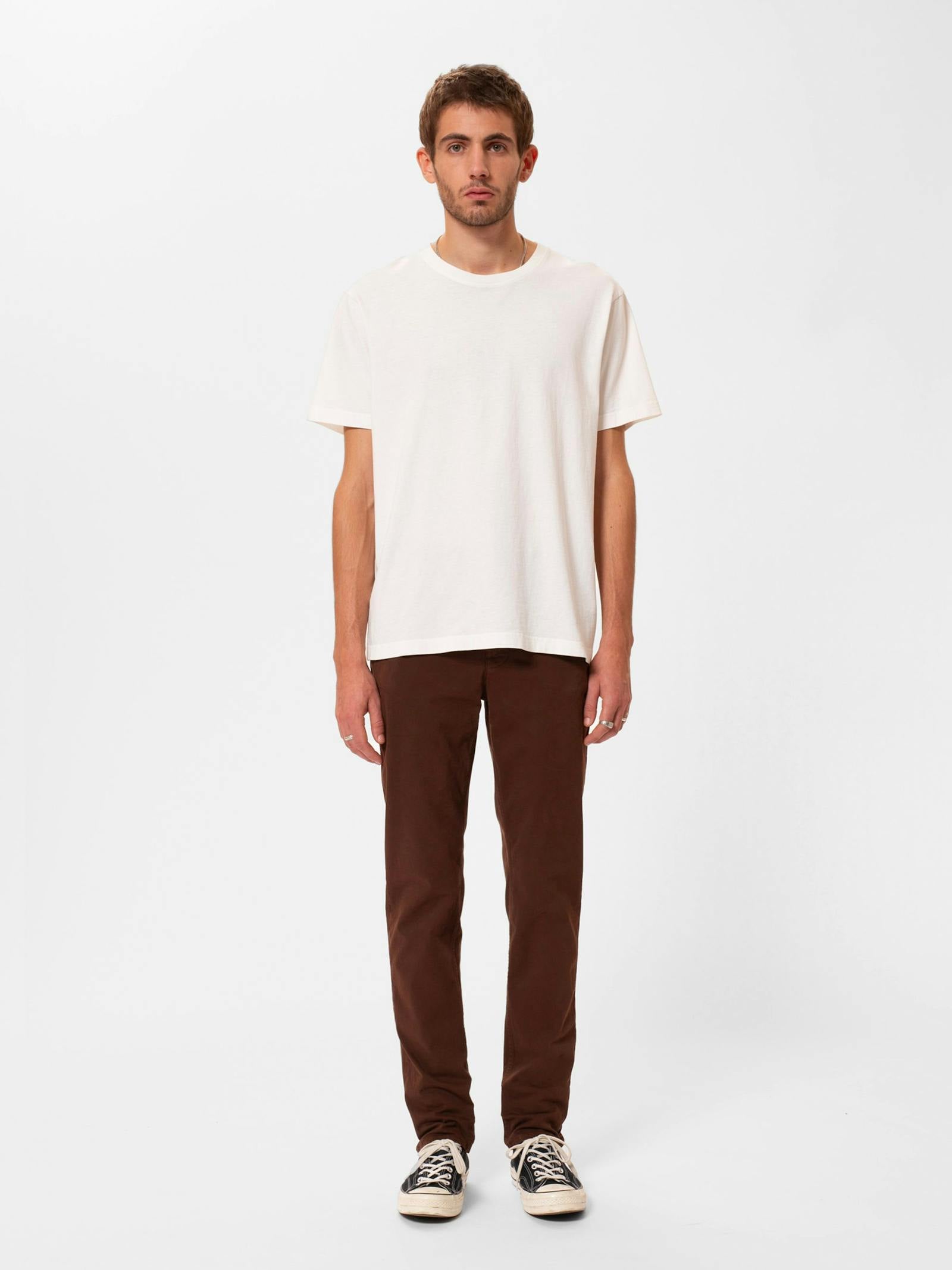 Nudie - Easy Alvin Chino - Washed Brown
