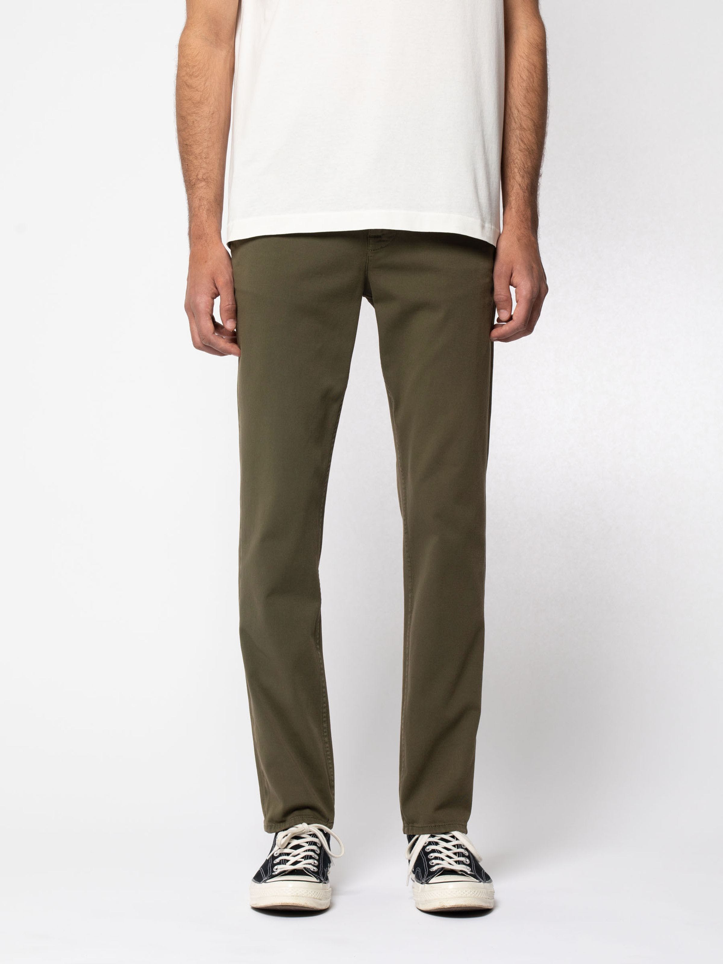 Nudie - Easy Alvin Chino - Olive