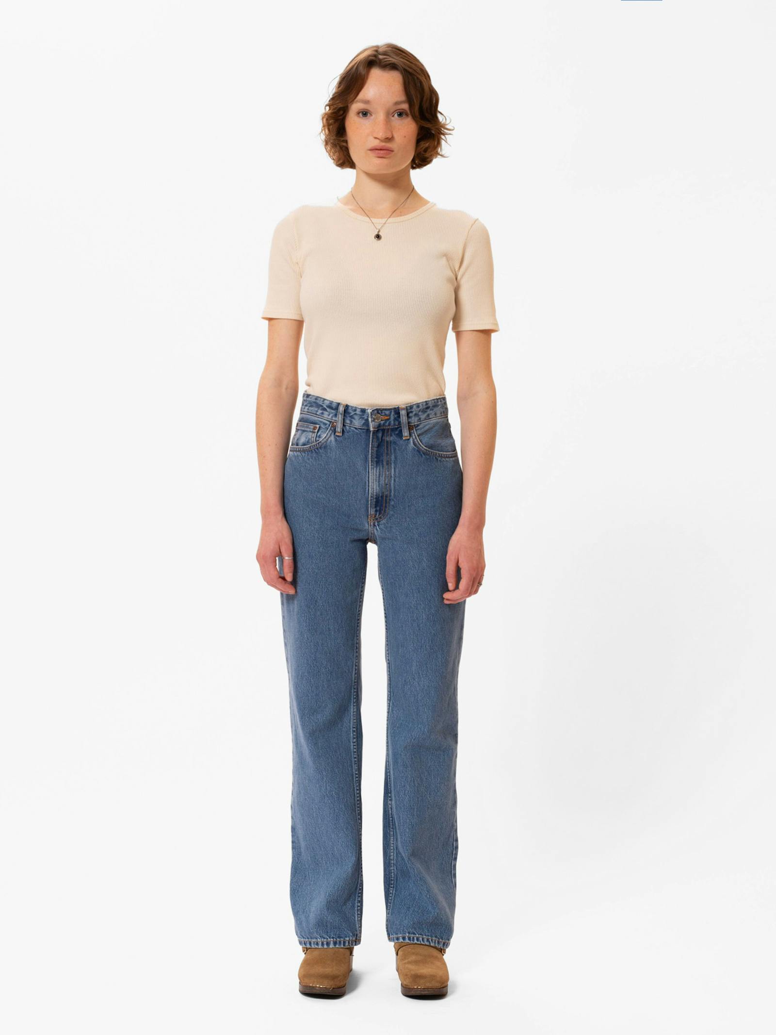 Nudie - Clean Eileen Jean - Casual Blue