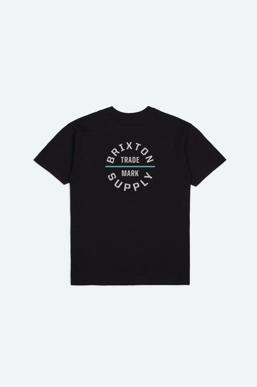 Brixton - Oath V SS Standard Tee - Black/Cream