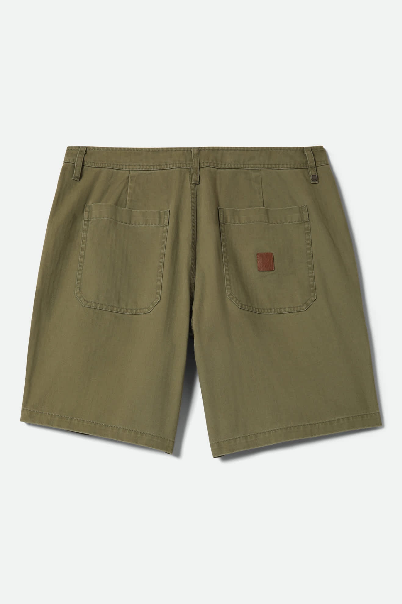 Brixton - Surplus Vintage Wash Herringbone Short - Washed Olive Green