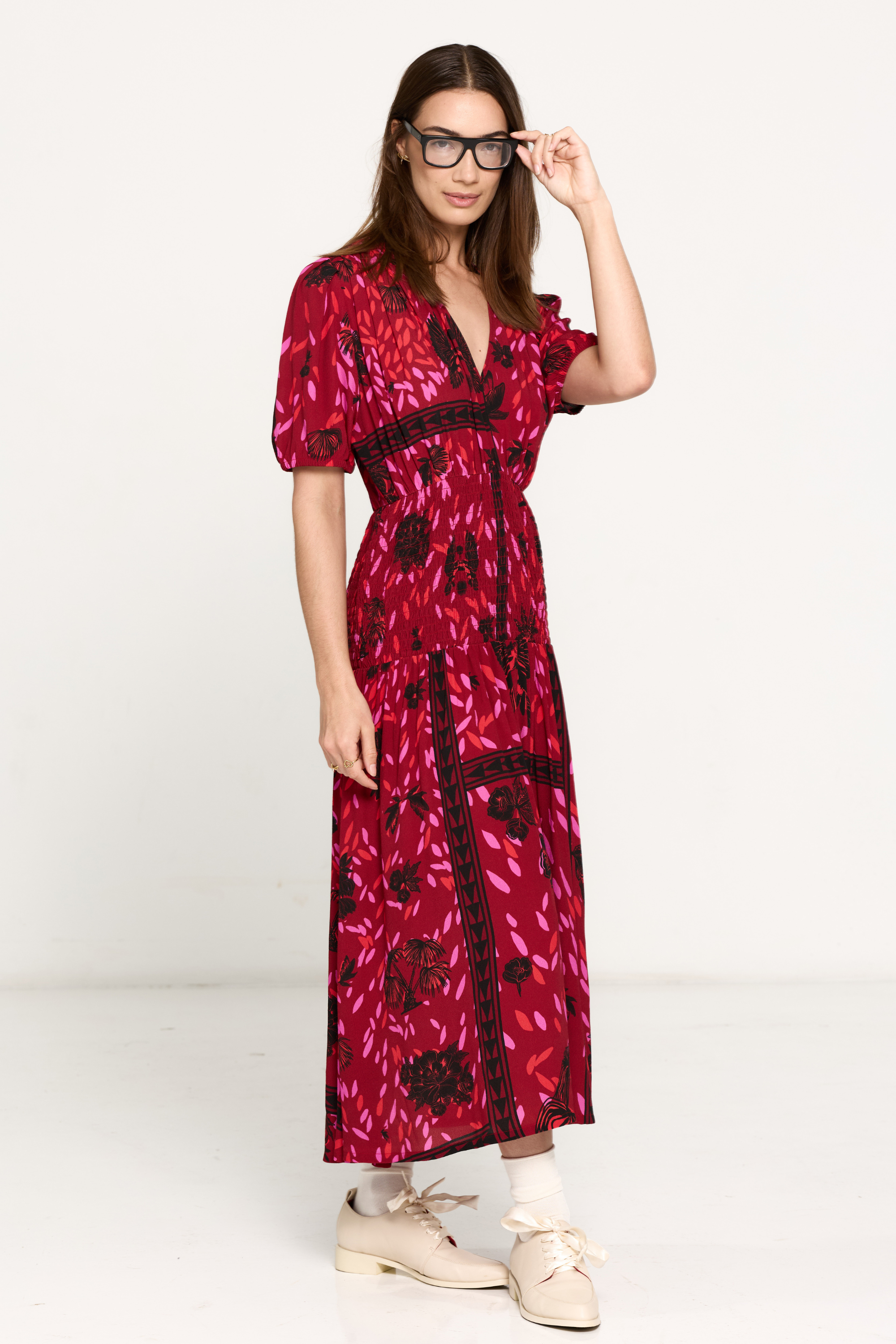Salasai - Jezebel Dress - Wild Cherry