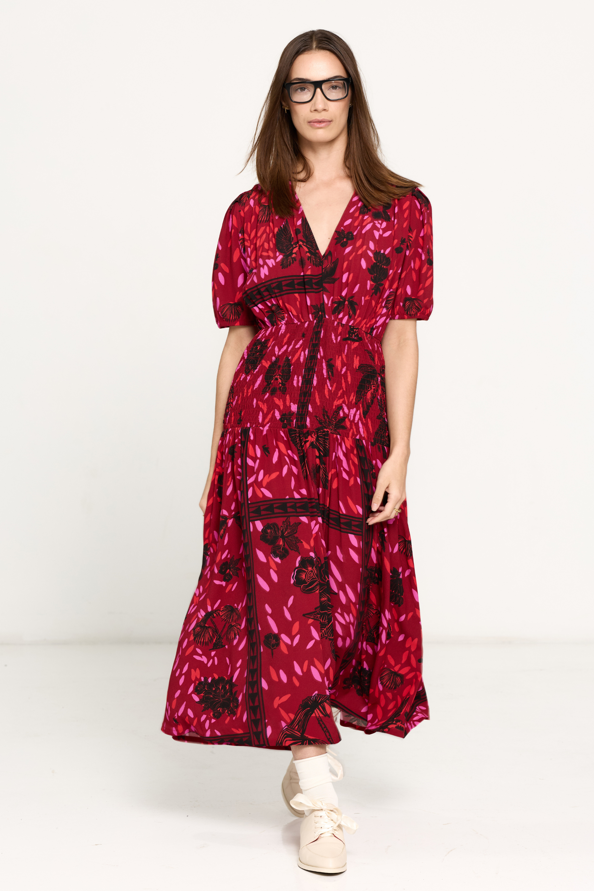 Salasai - Jezebel Dress - Wild Cherry