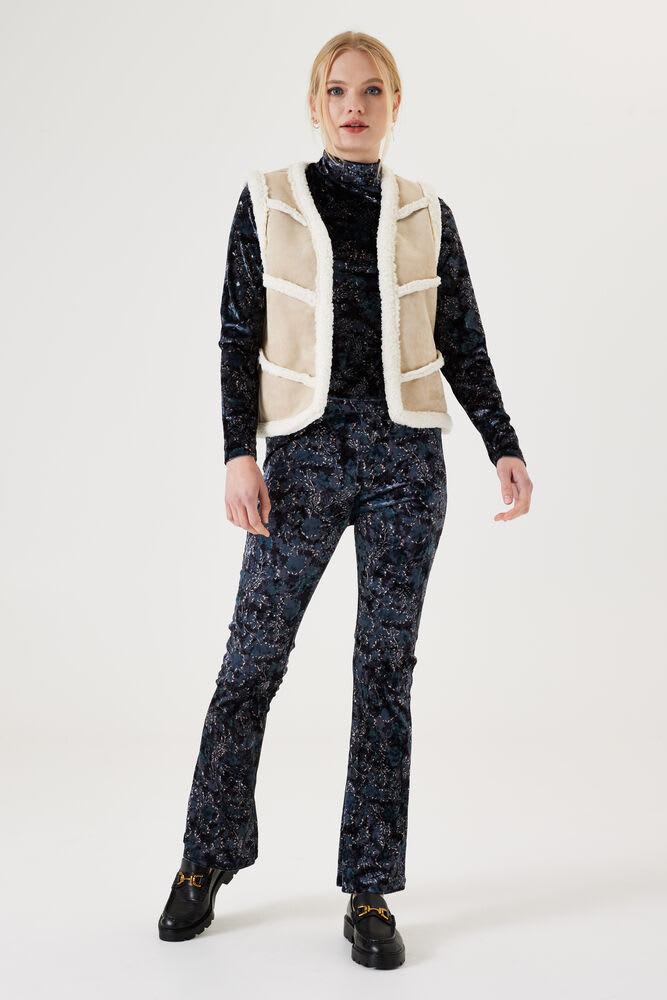 Garcia - Faux Sheepskin Waistcoat - Nomad