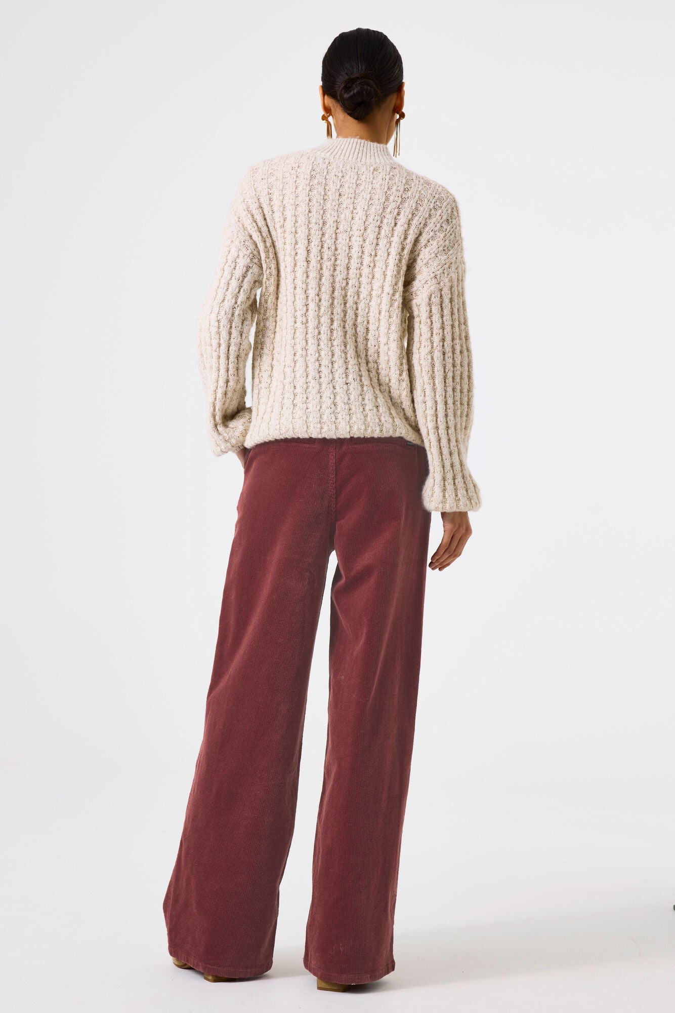 Garcia - Corduroy Pant - Scarlet Oak