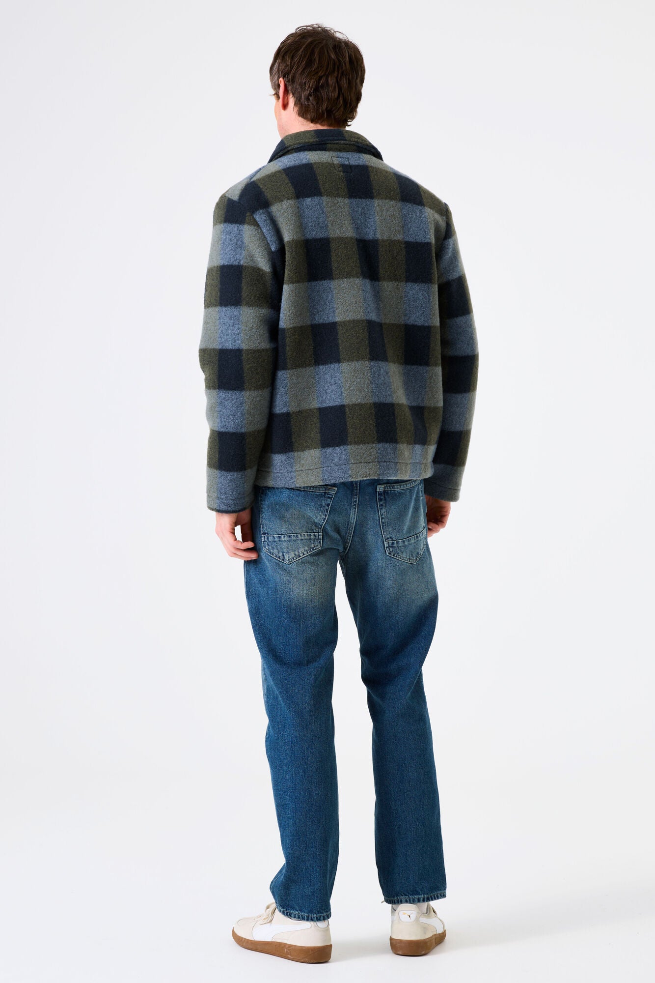 Garcia - Checked Jacket - Green Moss