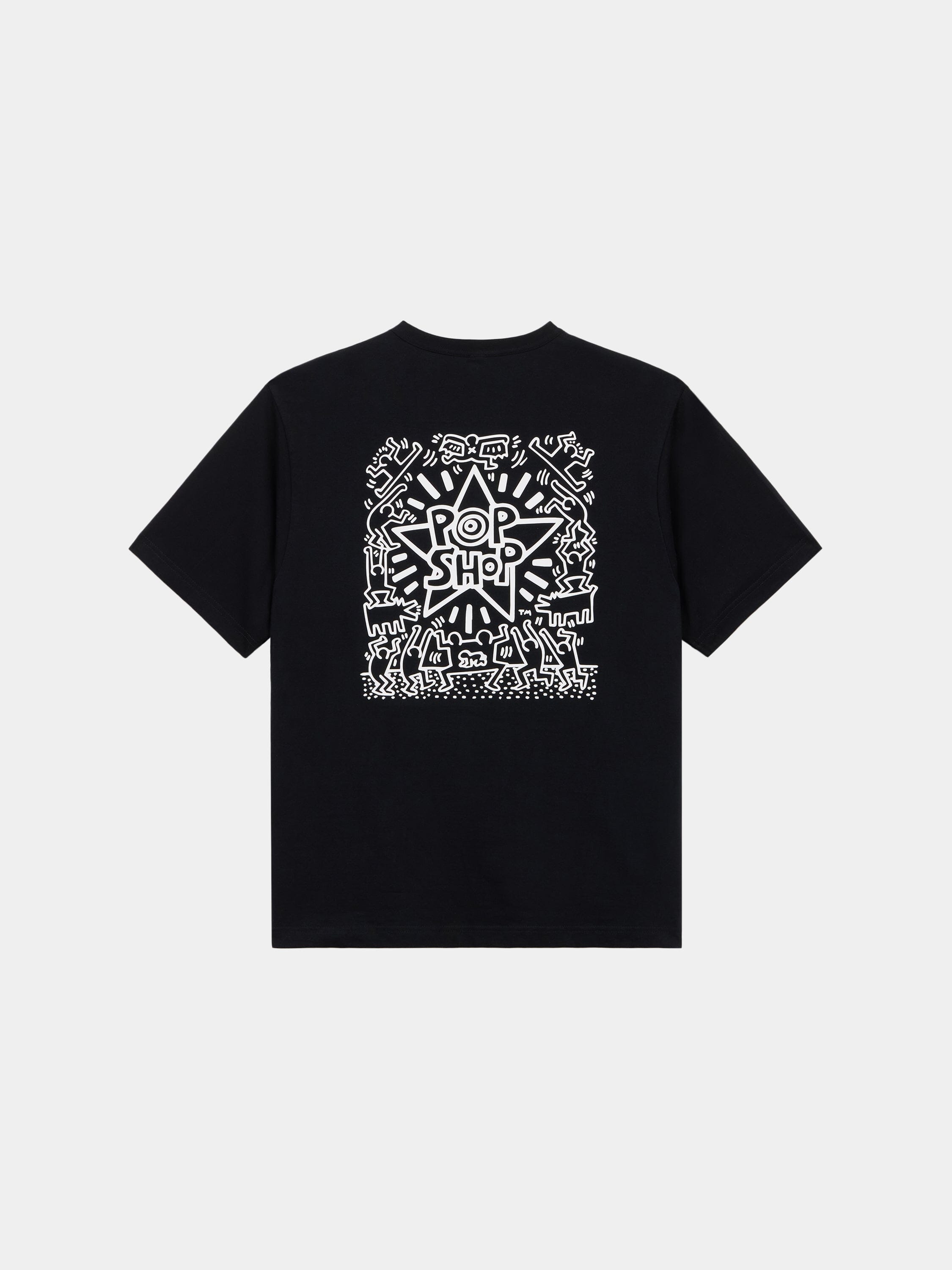 Alpha Ind. - Keith Haring X Alpha Pop Shop Graphic Tee - Black