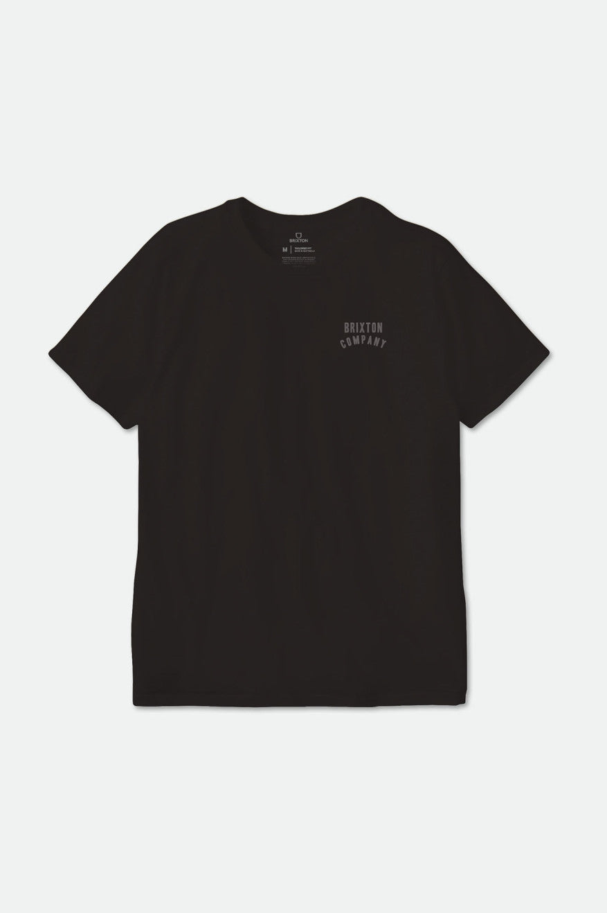 Brixton - Woodburn SS Tee - Black/Dusk