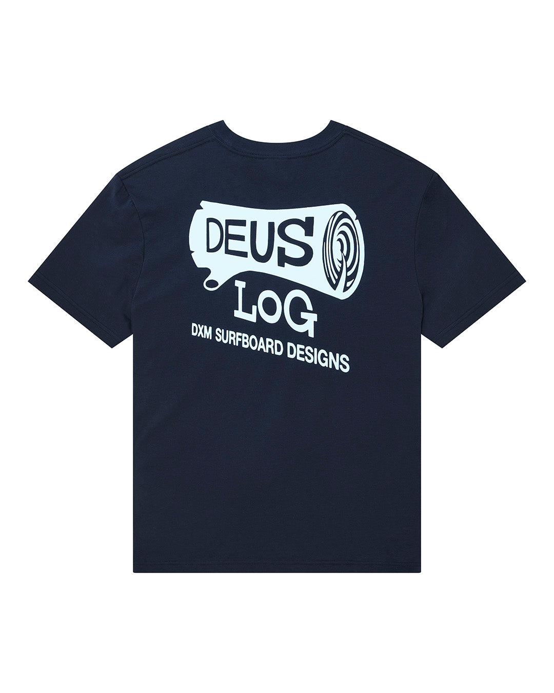 Deus - Log Tee - Mechanic Blue