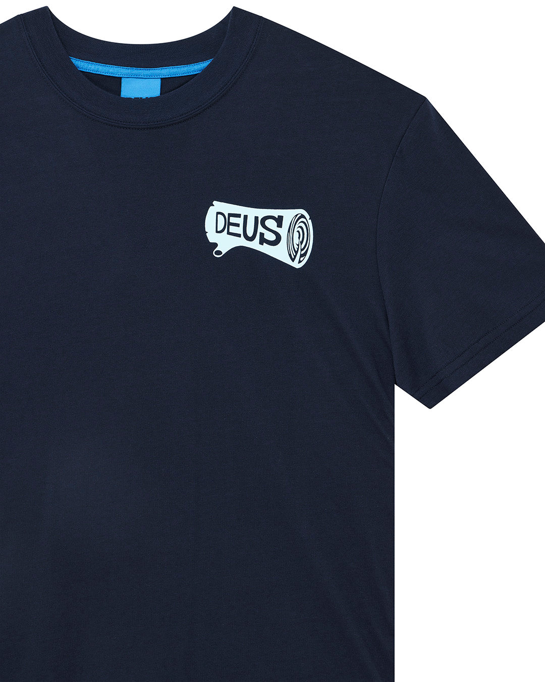 Deus - Log Tee - Mechanic Blue