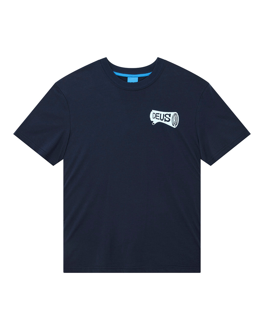 Deus - Log Tee - Mechanic Blue