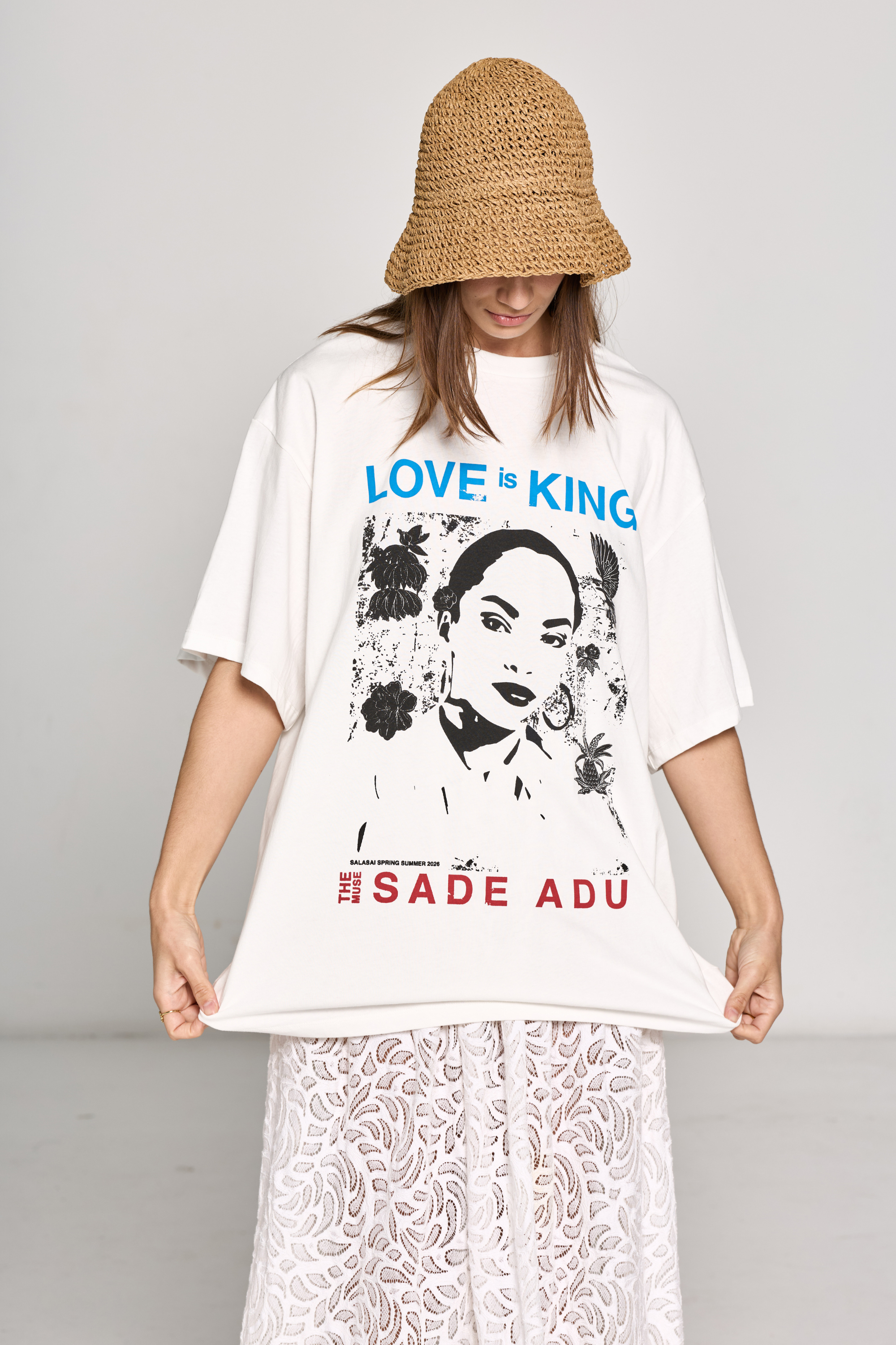 Salasai - Love Is King Tee - White