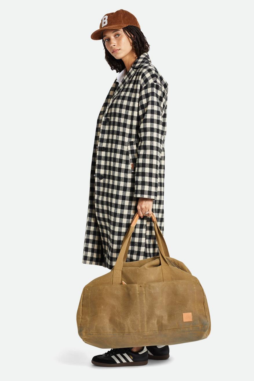 Brixton - Traveller XL Weekender Duffle Bag - Olive Brown