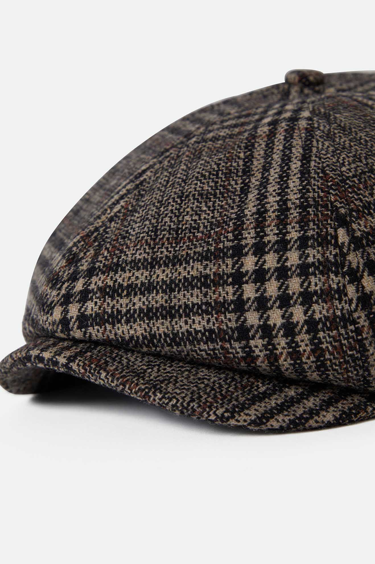 Brixton - Brood Snap Cap - Khaki/Brown Plaid