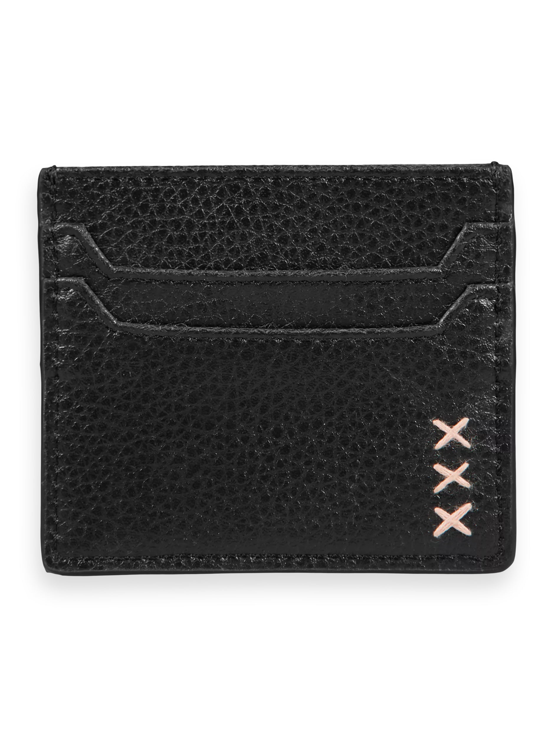 Maison Scotch - MIRUM Leather Cardholder - Black