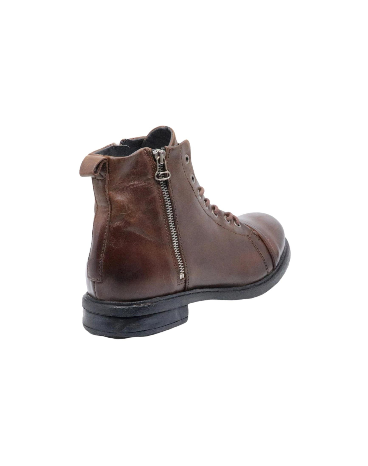 MJUS - Zip And Lace Boot - Orzo