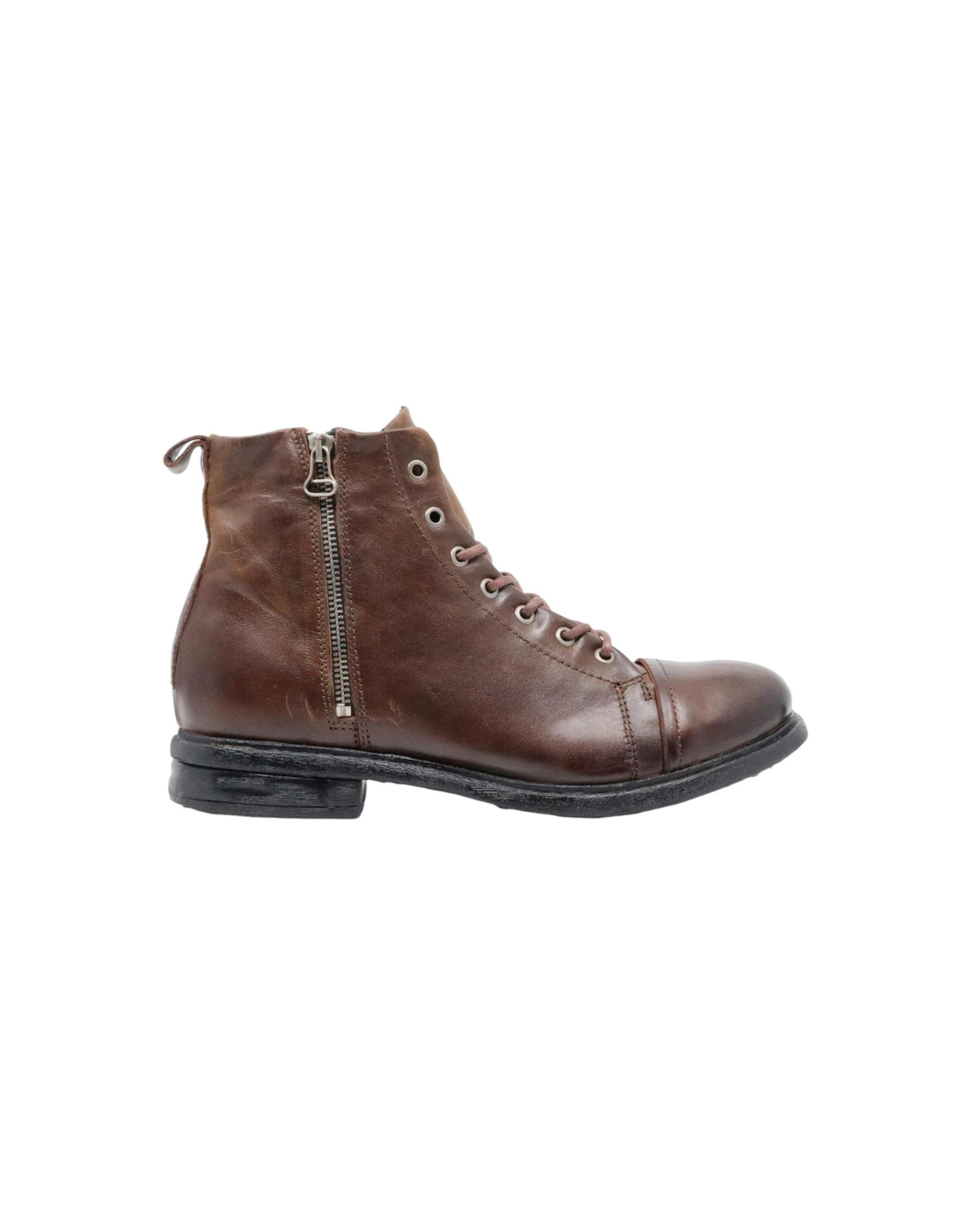 MJUS - Zip And Lace Boot - Orzo