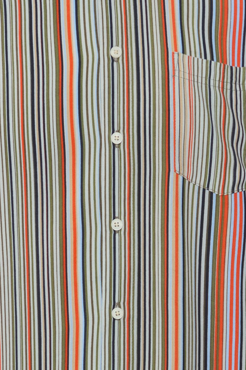 Blend - Agan SS Shirt - Olive Night Stripe