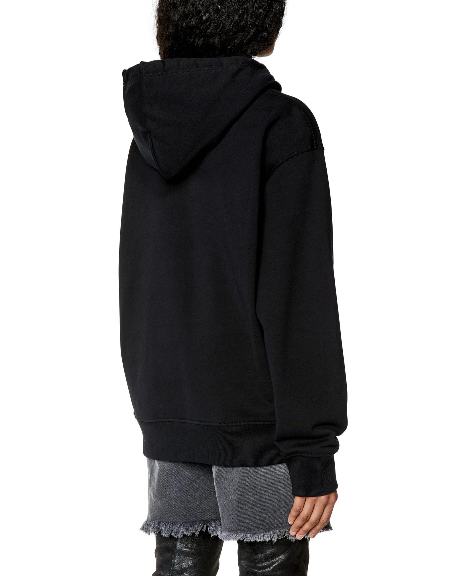 Diesel - F-Maxinne-Hood Sweatshirt - Black