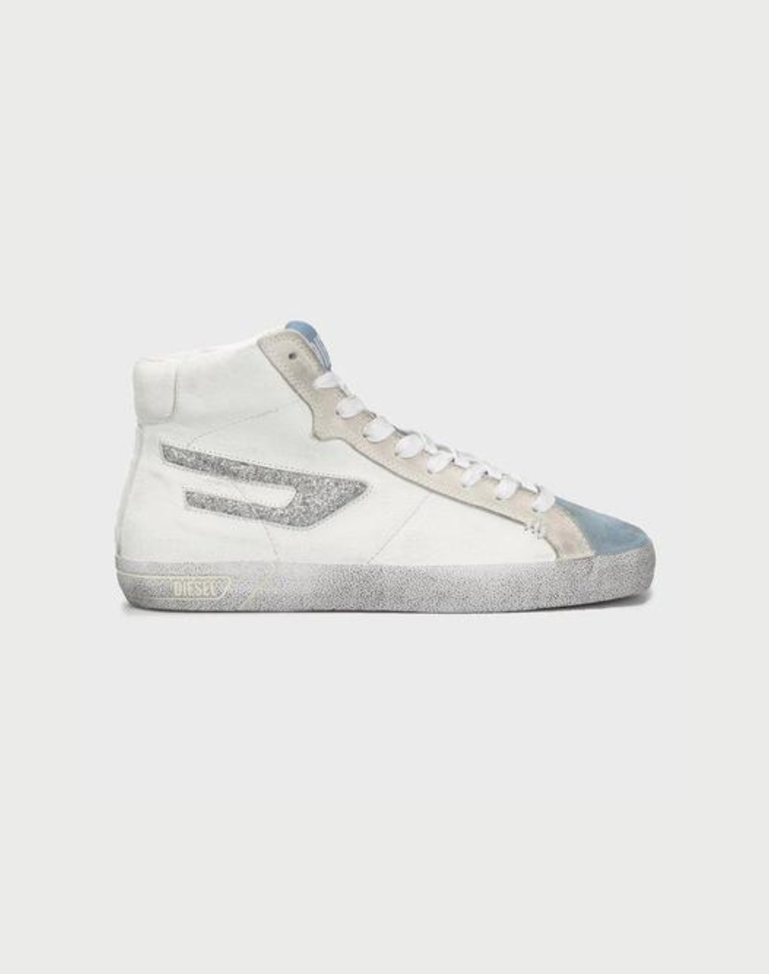 Diesel - S-Leroji Mid W Sneakers - White/Dusty Blue
