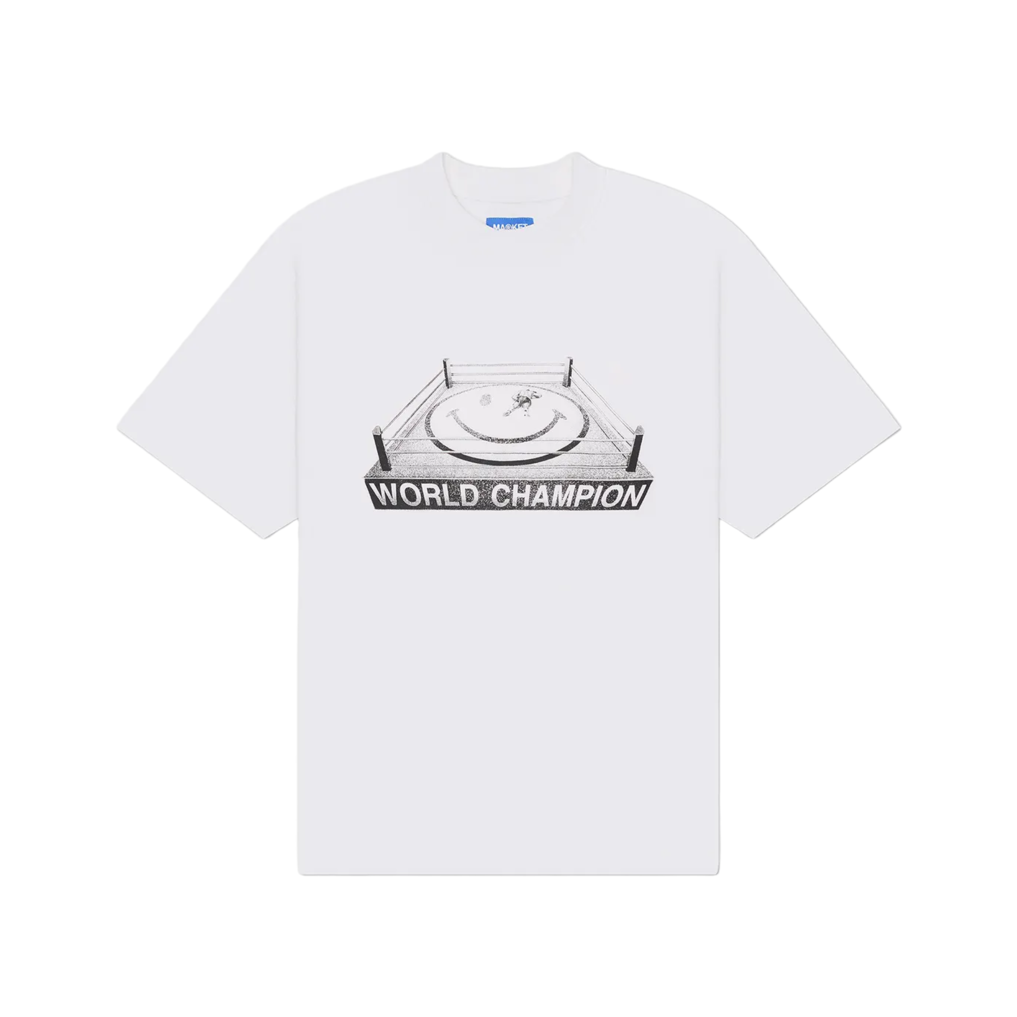 Market - Smiley Ko Tee - White